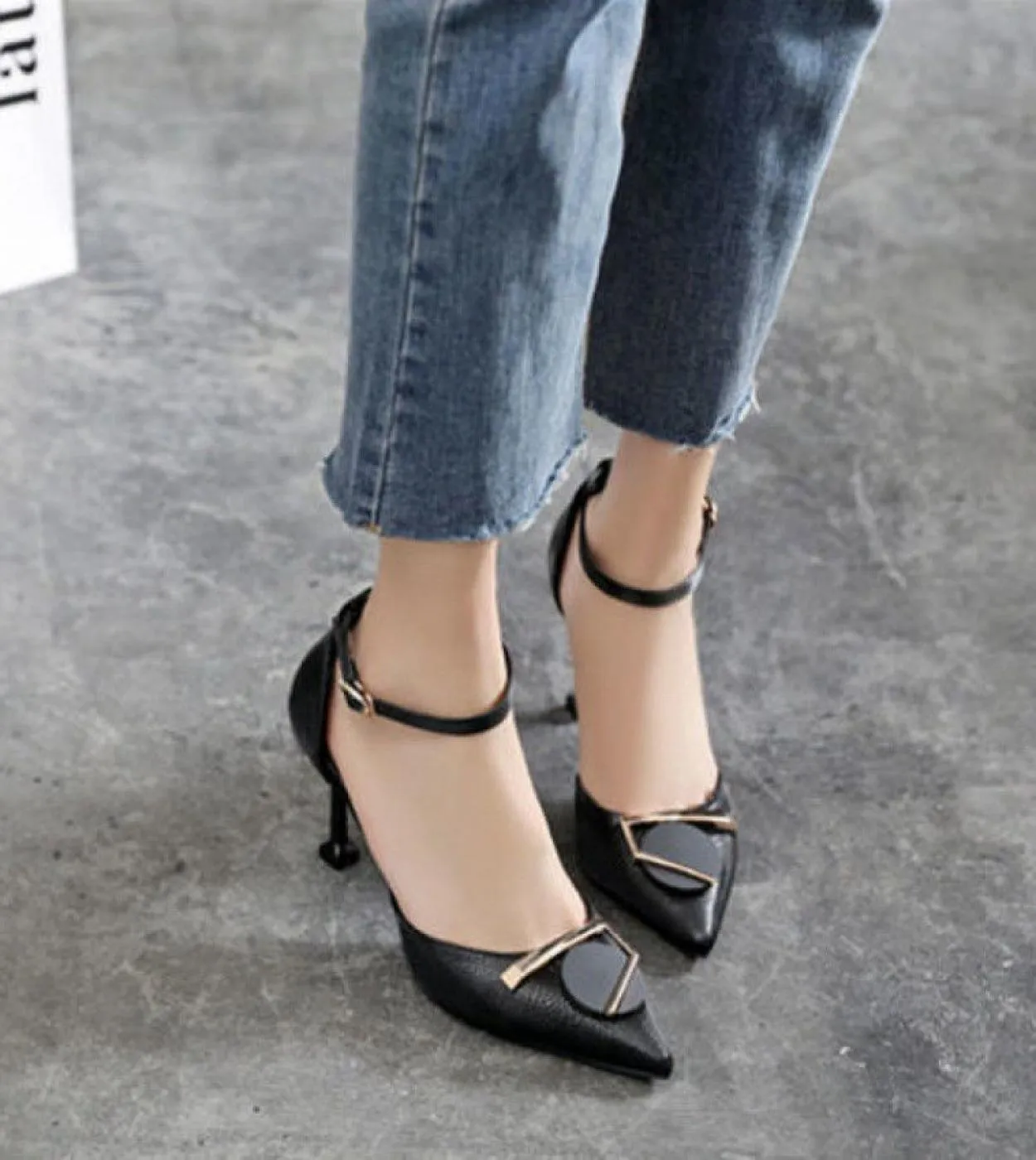 2022 Comfortable New Super Heel Sandals Ladies Platform Sandals Summer 2022 Bandage Chunky Heel Gladiator Sandals Party