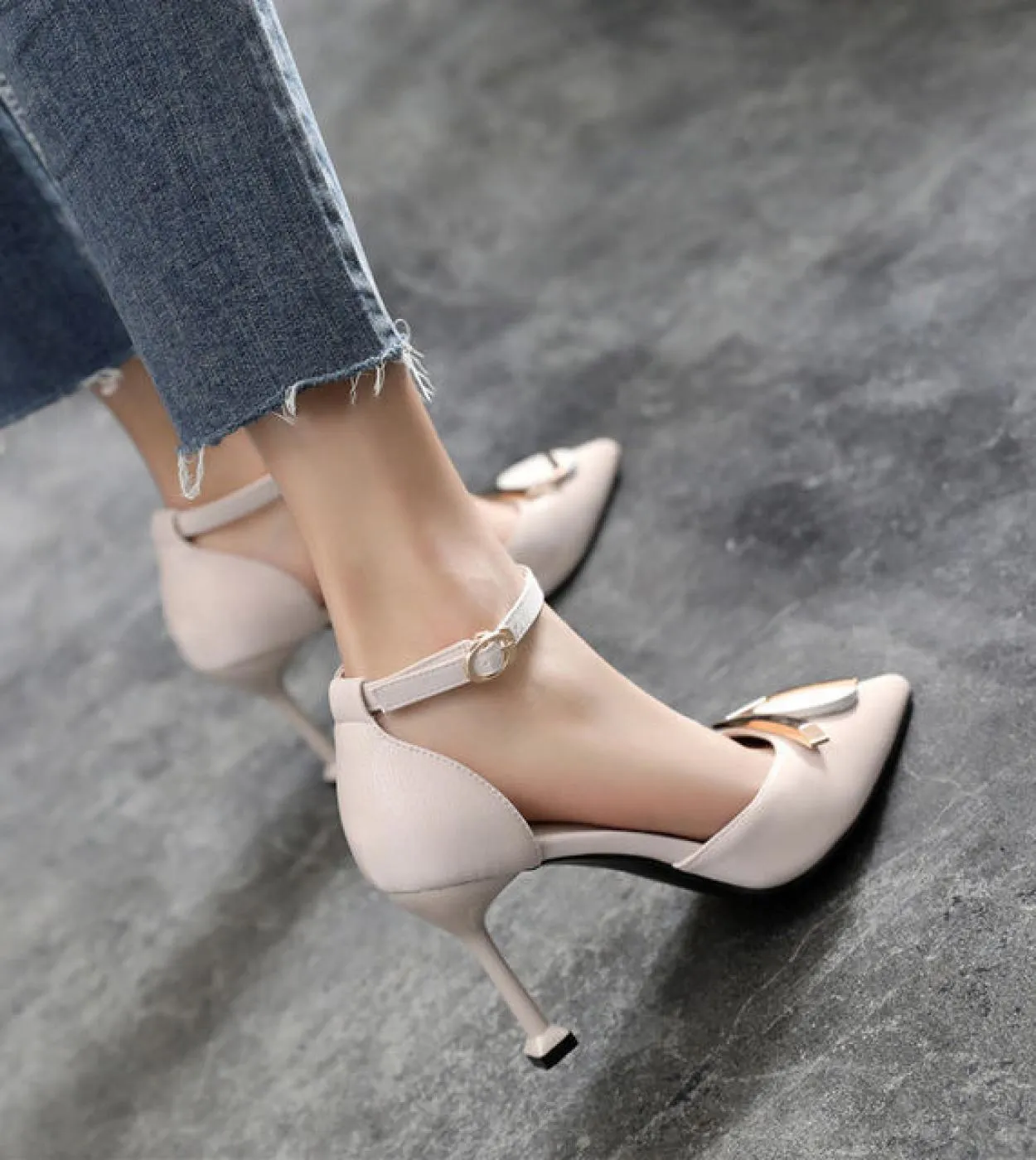 2022 Comfortable New Super Heel Sandals Ladies Platform Sandals Summer 2022 Bandage Chunky Heel Gladiator Sandals Party