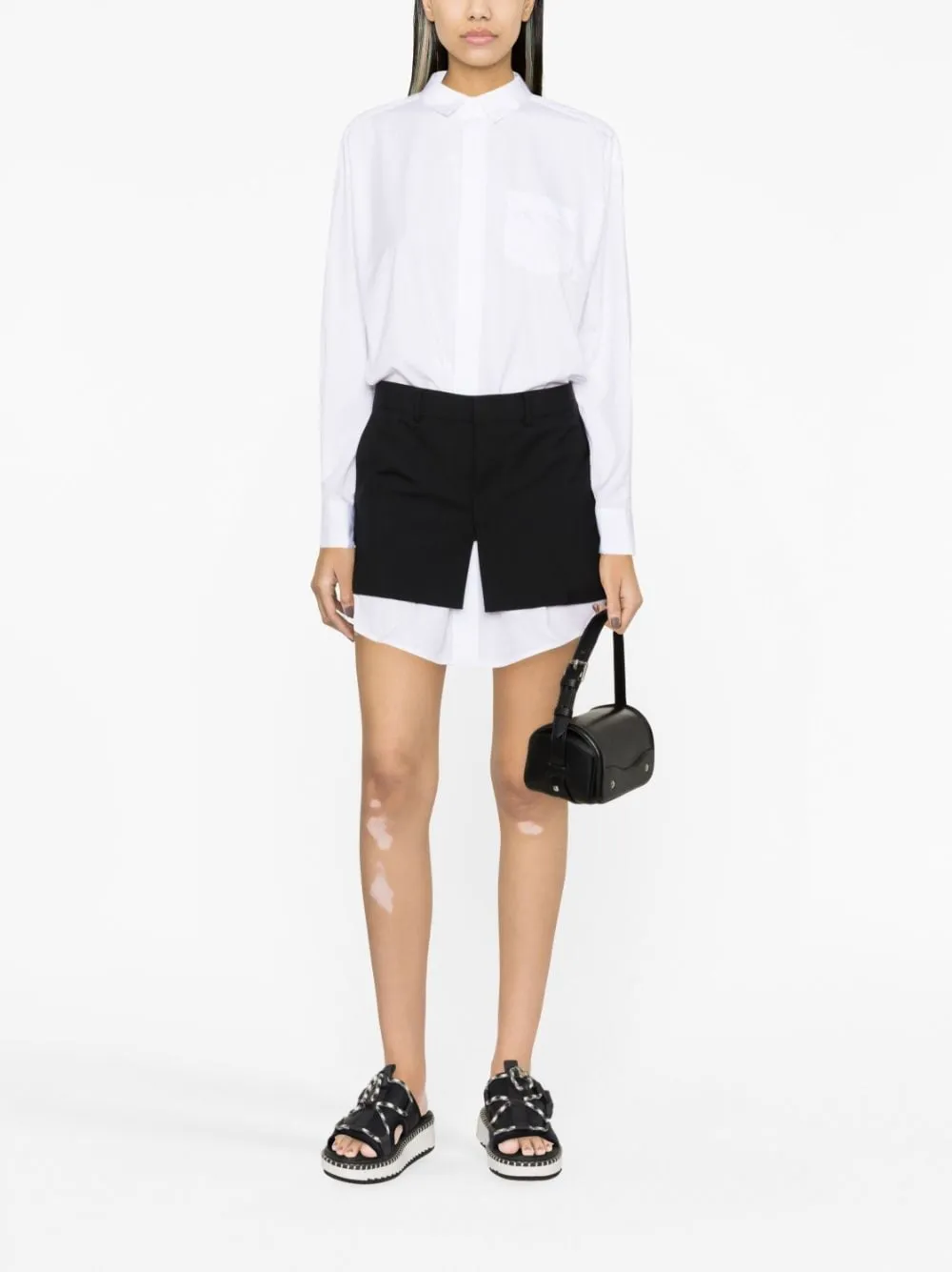 abito camicia con gonna