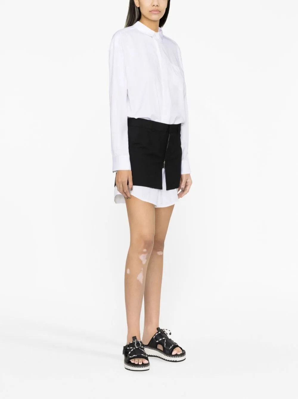 abito camicia con gonna