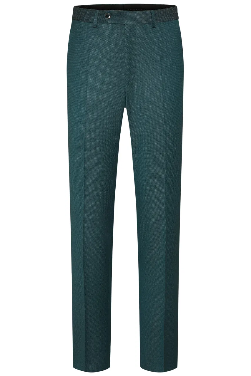 Abito verde digel drop quattro corto lana reda 110's