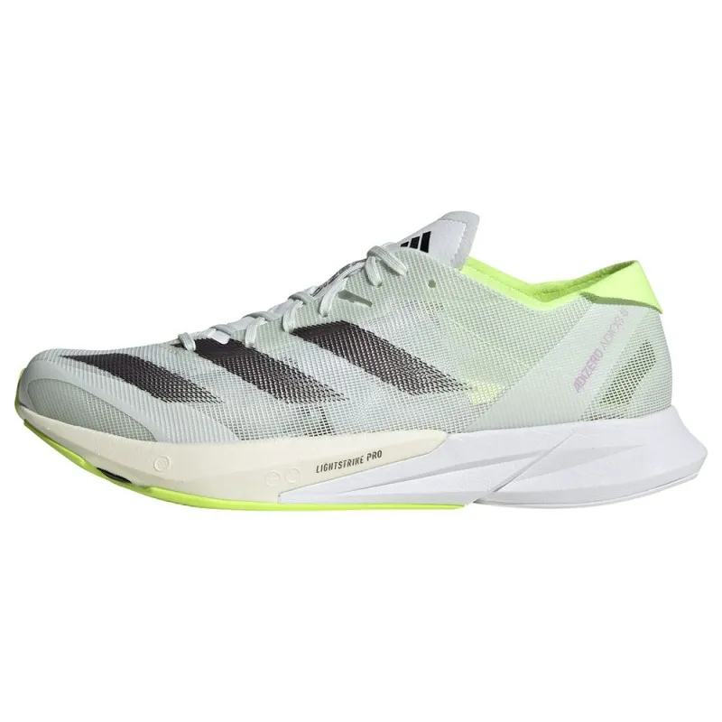 ADIDAS Adizero Adios 8 Grigio Verde - Scarpe Running Uomo