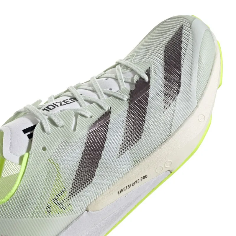 ADIDAS Adizero Adios 8 Grigio Verde - Scarpe Running Uomo