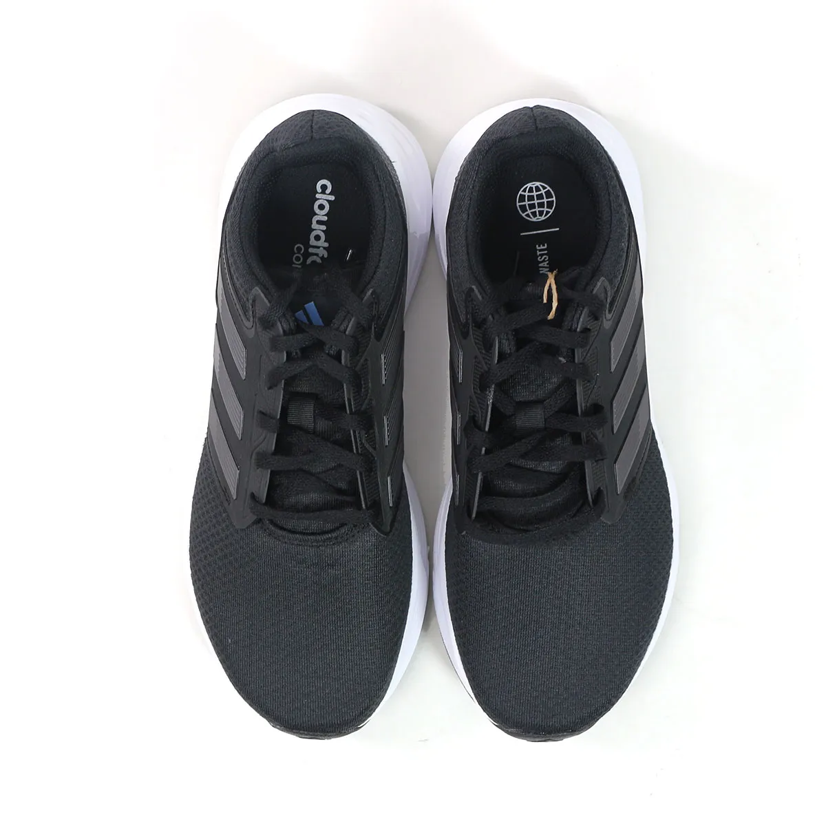 Adidas scarpe running uomo galaxy nere e bianche