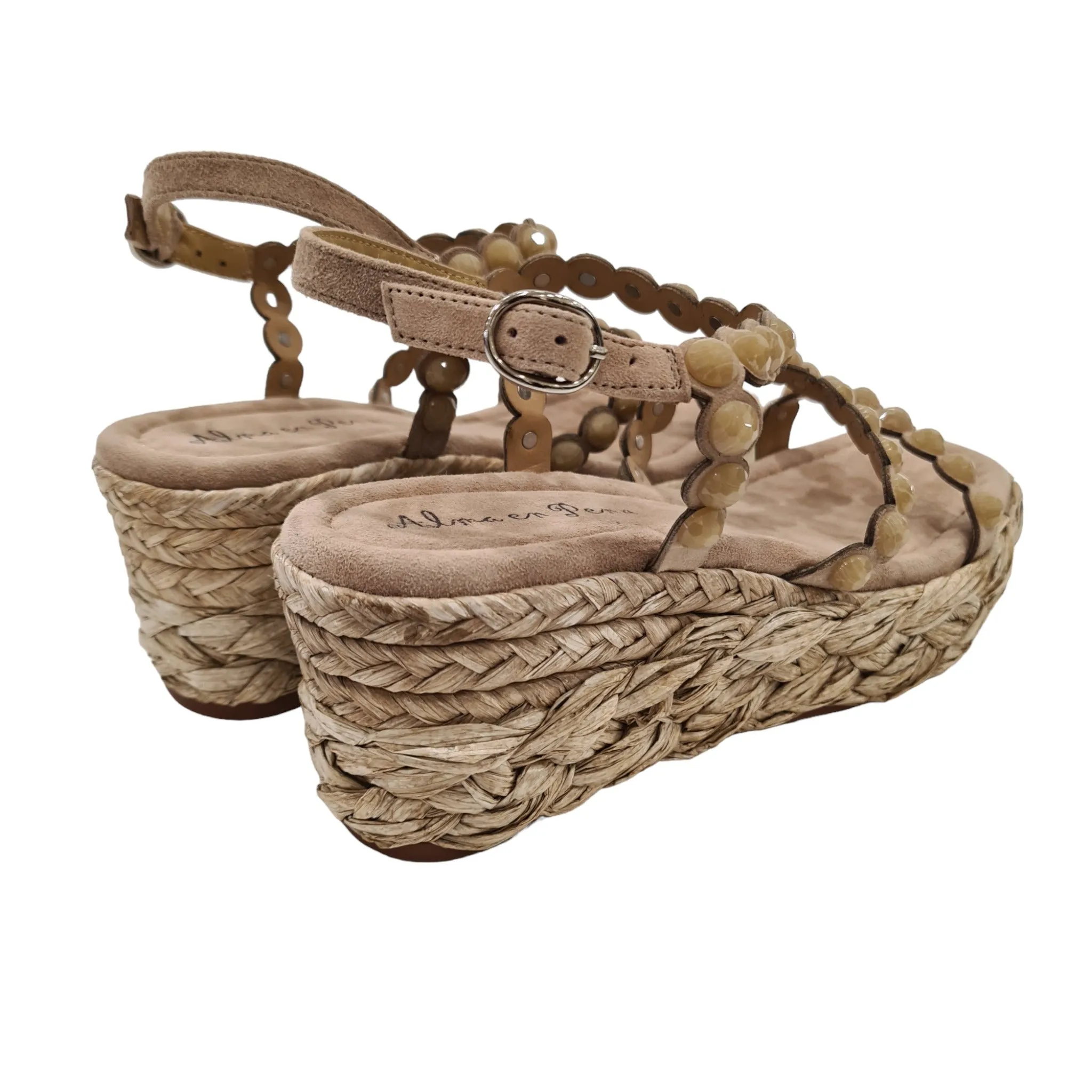 Alma en Pena Sandalo Donna Beige rif.82