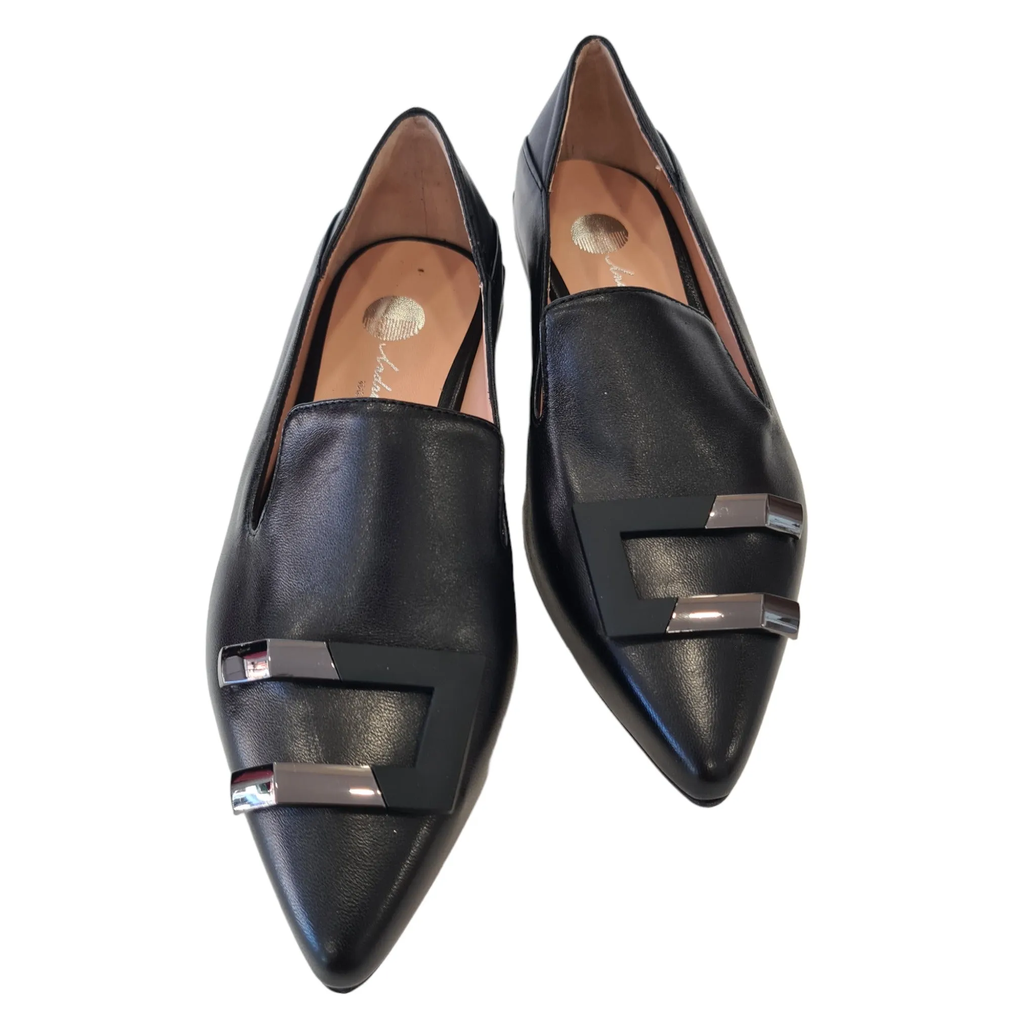 Andrea Pinto Mocassino Donna  Pelle Nero Rif.902