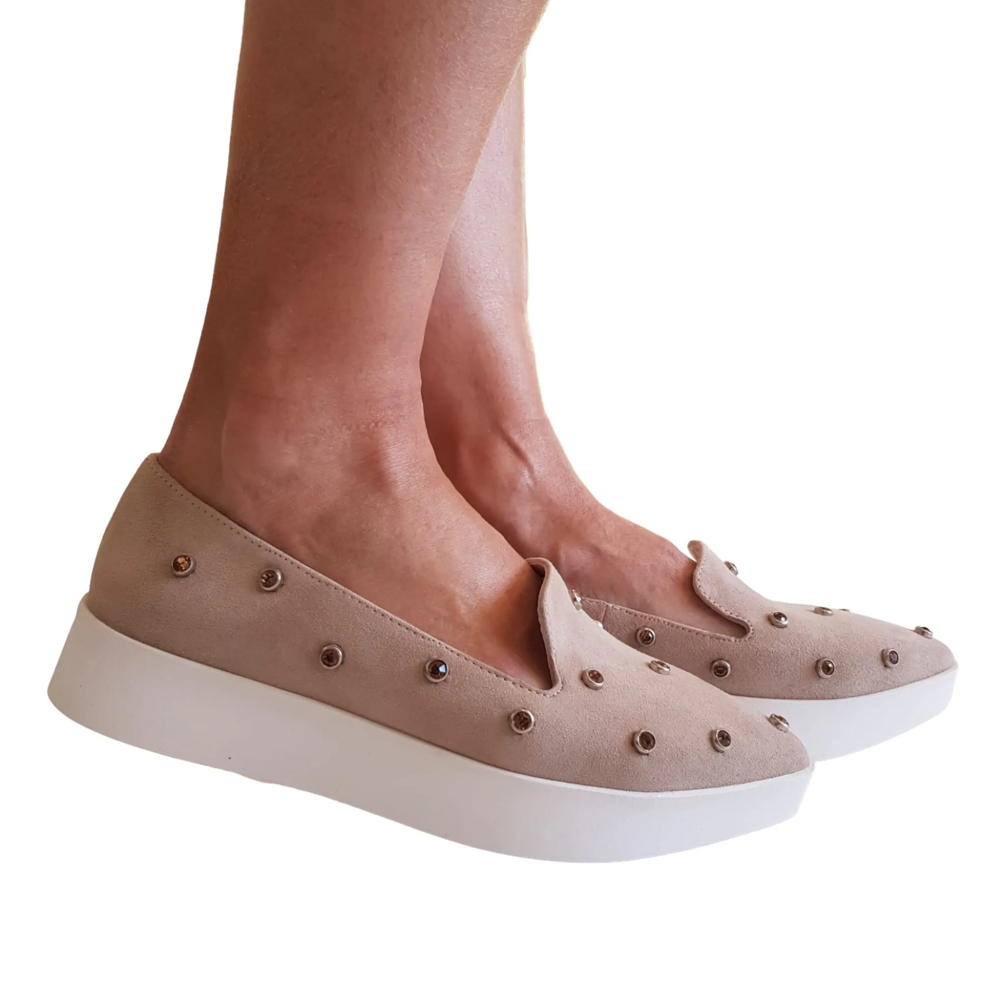 Apepazza Mocassino Donna Beige rif.687
