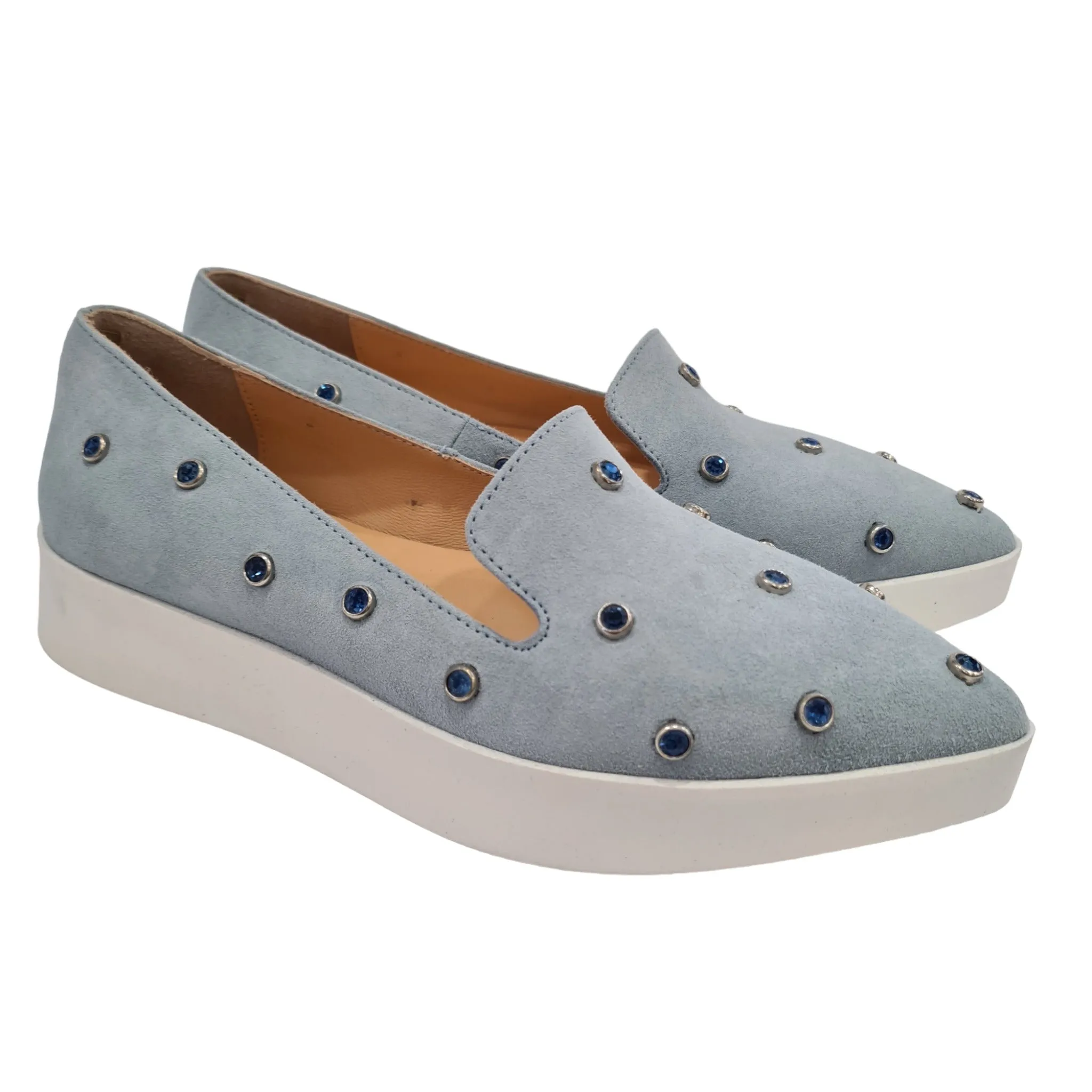 Apepazza Mocassino Donna Celeste rif.688
