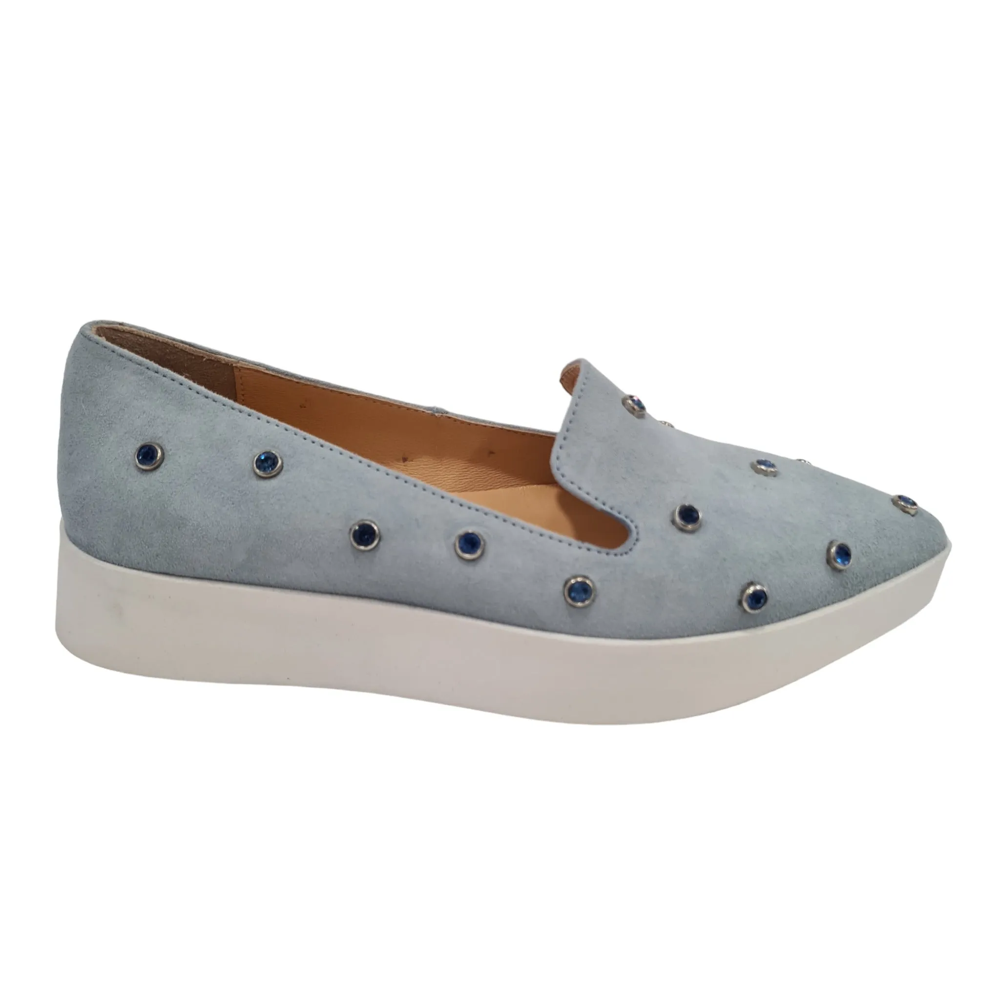 Apepazza Mocassino Donna Celeste rif.688