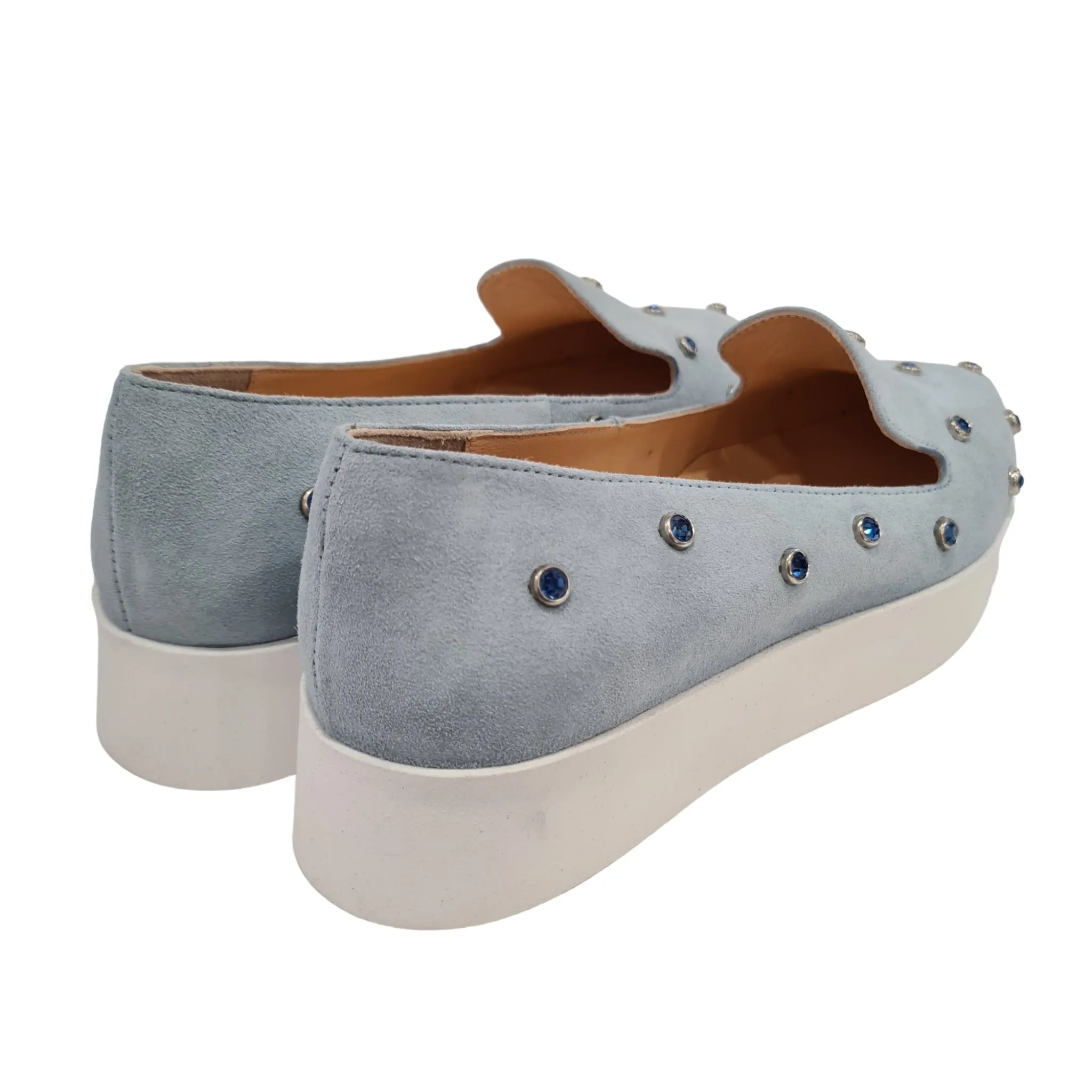 Apepazza Mocassino Donna Celeste rif.688
