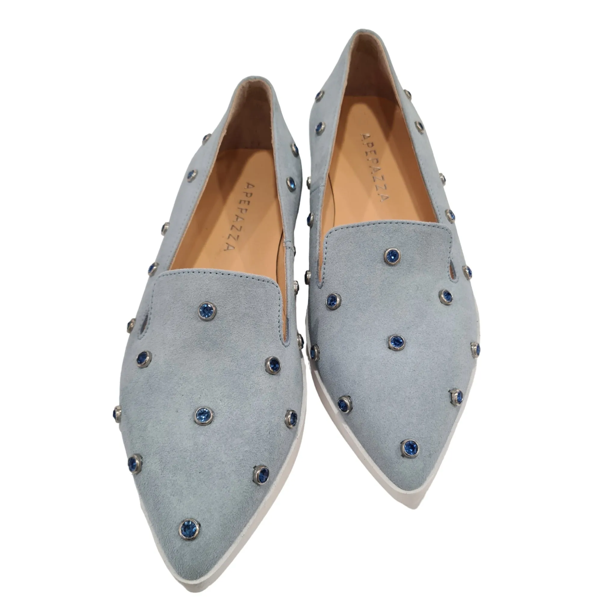 Apepazza Mocassino Donna Celeste rif.688