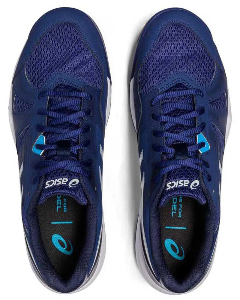 ASICS - Scarpa da padel blu scuro con ammortizzazione in GEL, numerata 40,5/47 - GEL PADEL PRO 5                                