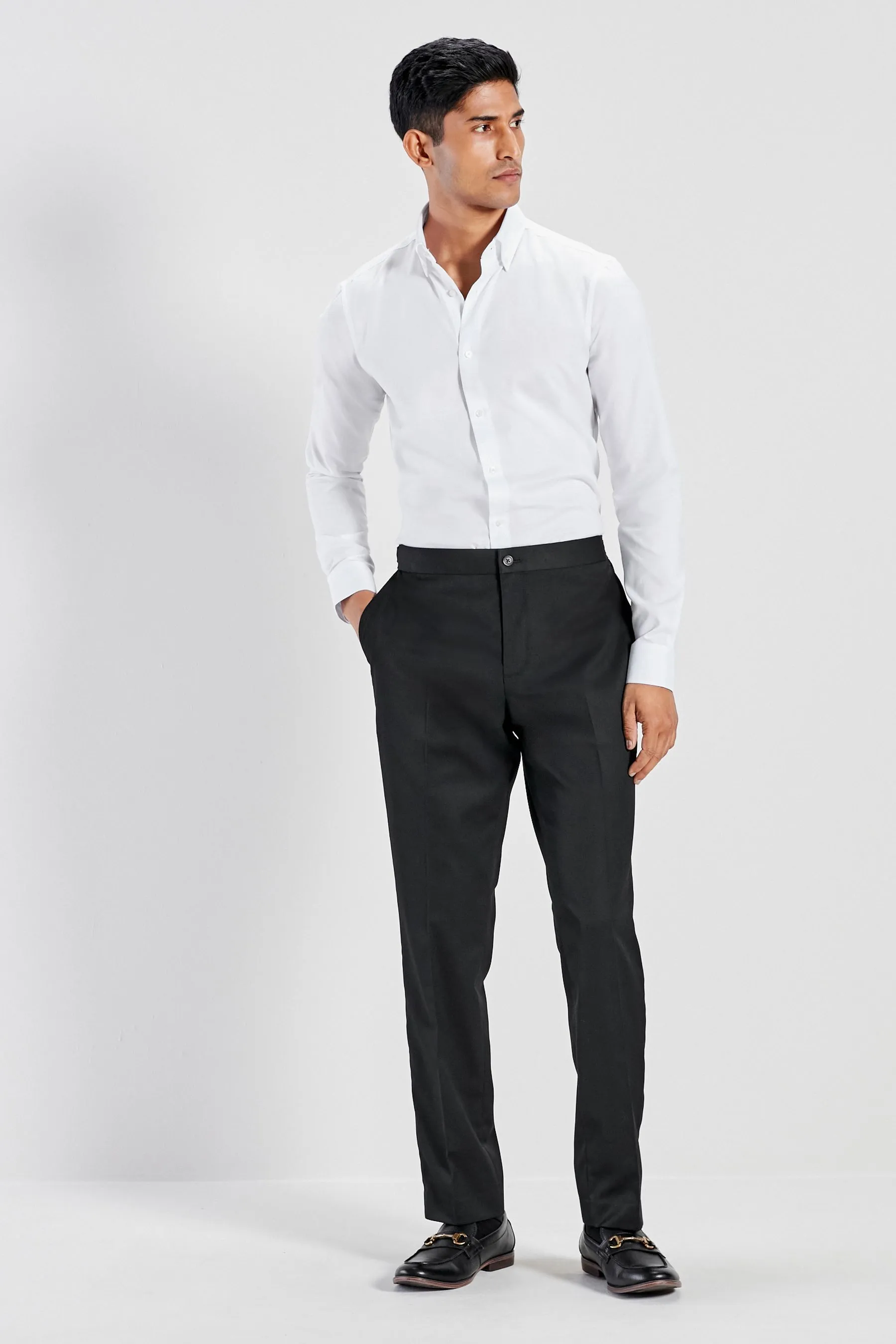 Bianco  - Camicia Oxford easy care