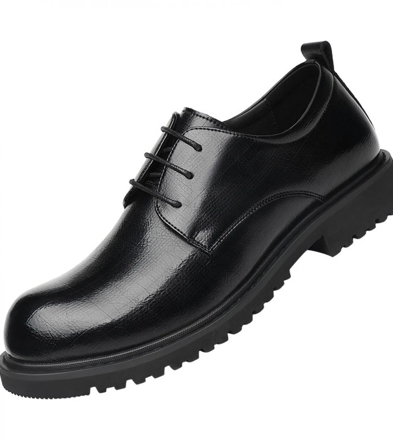 Big Scalp 8cm Scarpe eleganti da uomo daffari Tacco nascosto 6cm Tacchi alti da uomo British Casual Scarpe derby da uomo Scarpa