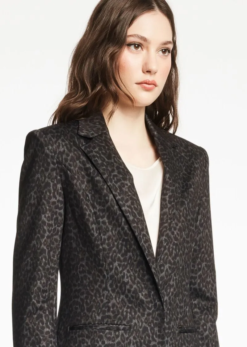 Blazer animalier