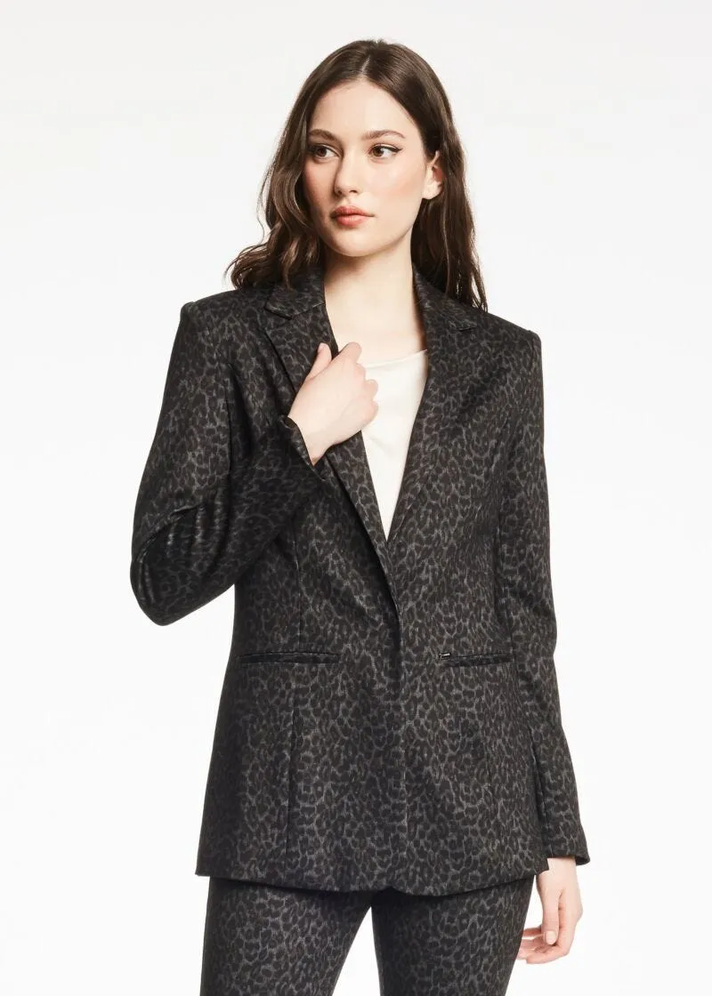 Blazer animalier