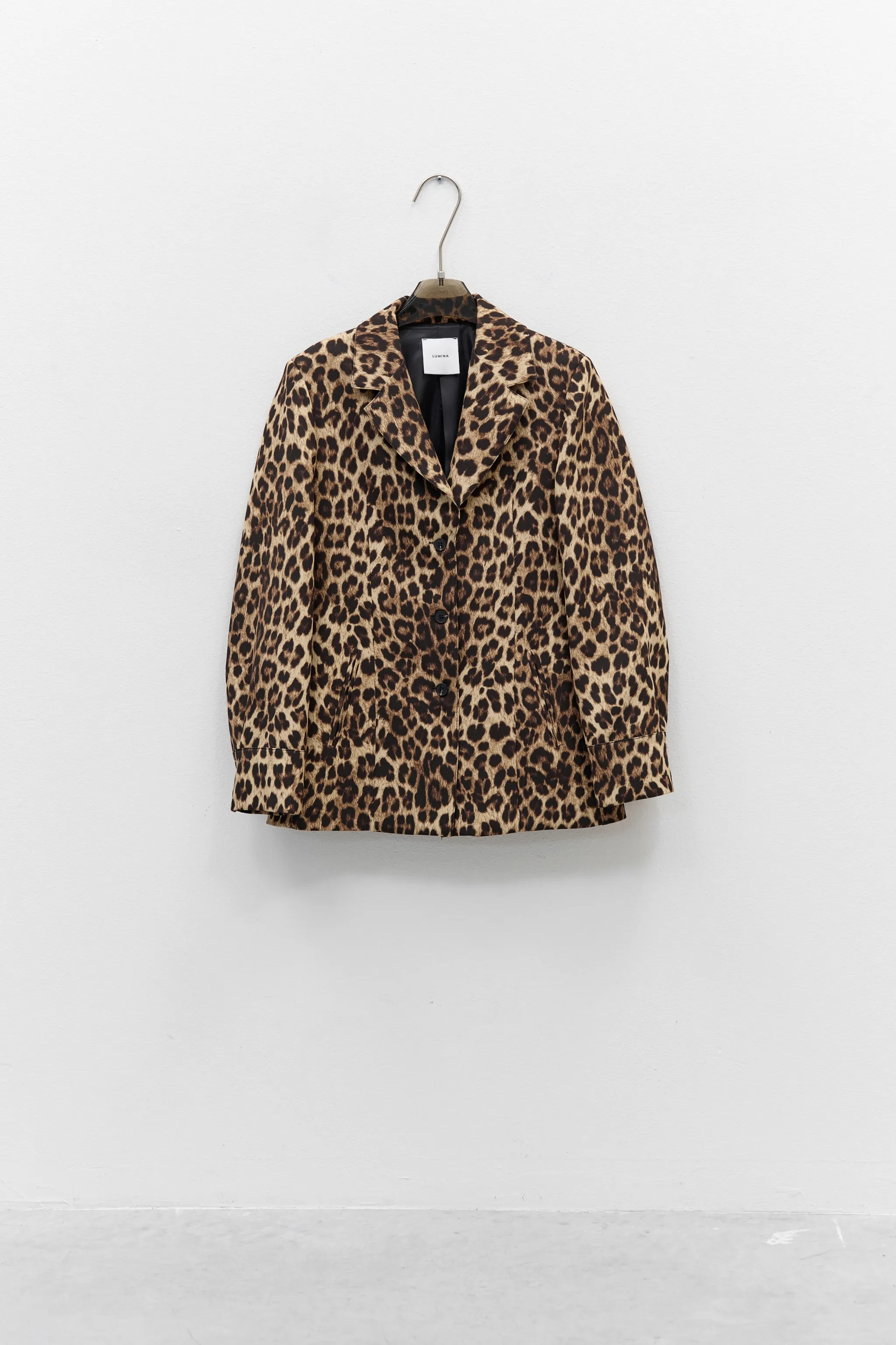 BLAZER CON FANTASIA ANIMALIER