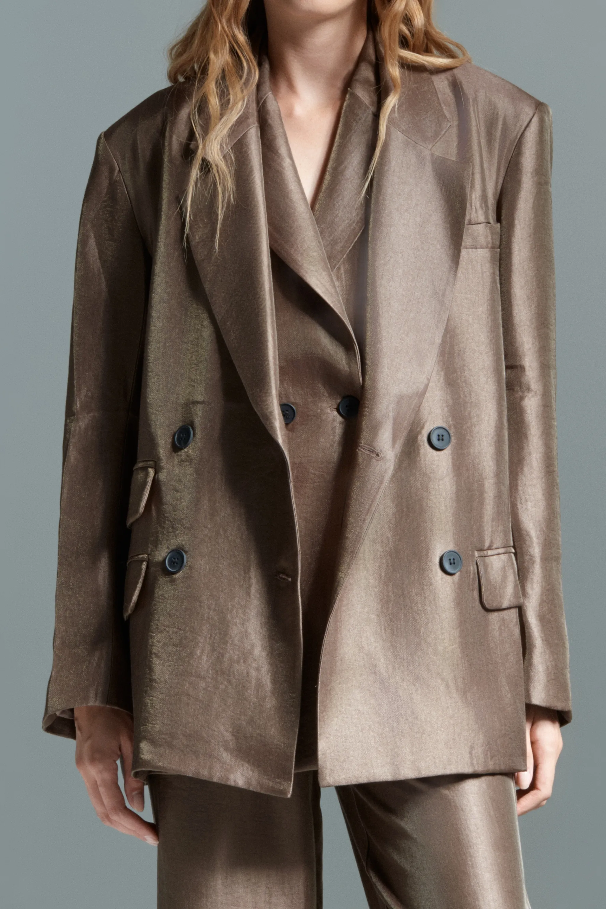BLAZER DOPPIOPETTO LUCIDO