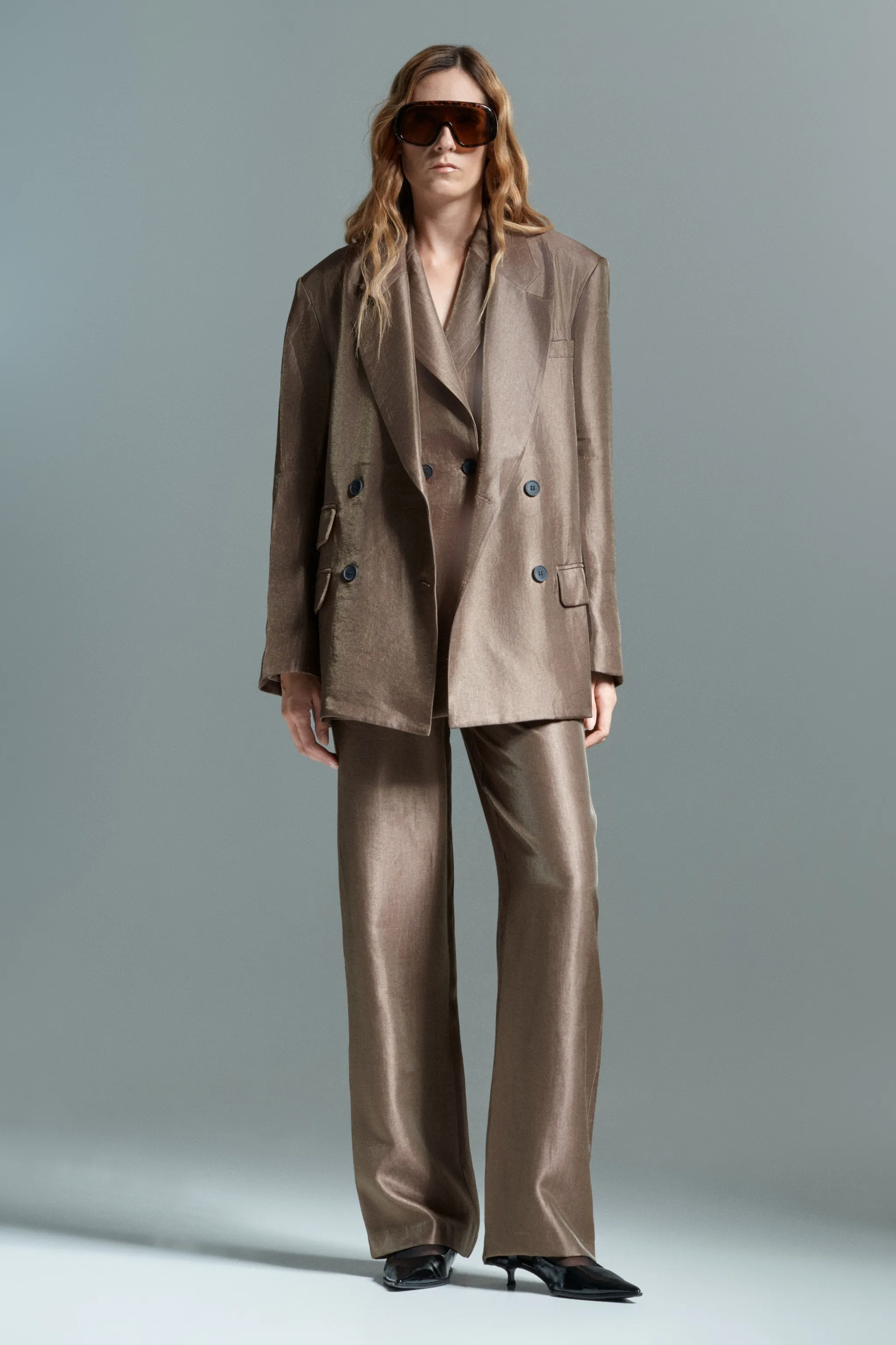 BLAZER DOPPIOPETTO LUCIDO