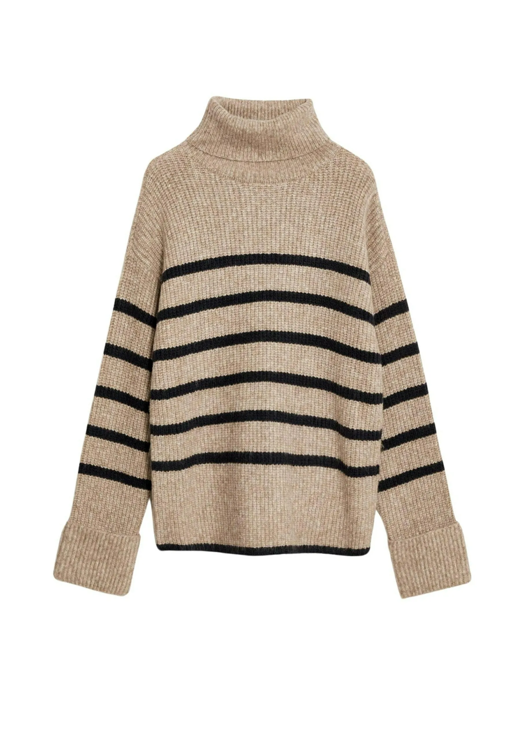 BLEND STRIPED ROLL NECK PULLOVER - Maglione