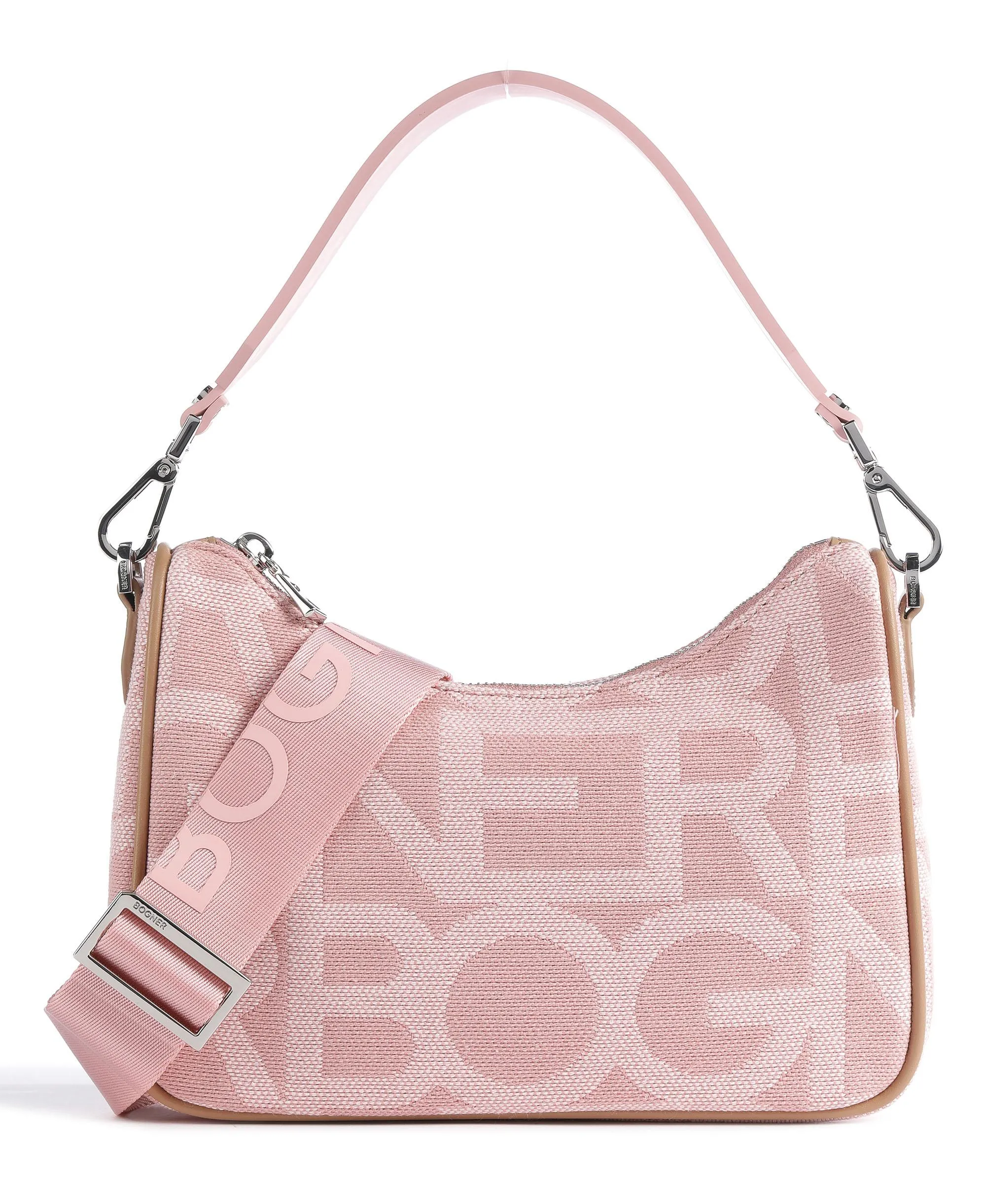  Bogner Pany Lora Borsa a spalla tissu rosa  