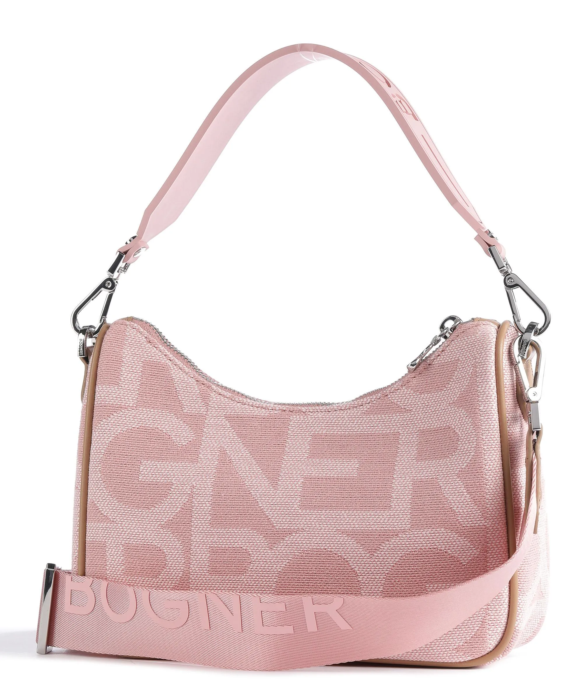  Bogner Pany Lora Borsa a spalla tissu rosa  