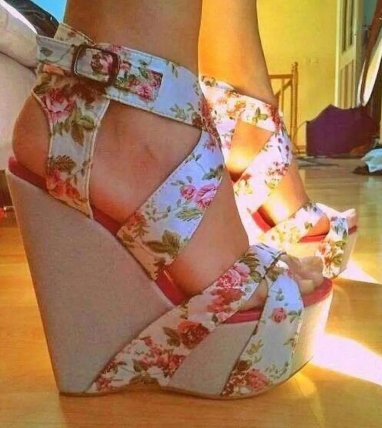Brand Elegant Sandals Women High Heels Pumps Super High Heel Womens Banquet Sandals Waterproof Platform Toe Sandals  Wo