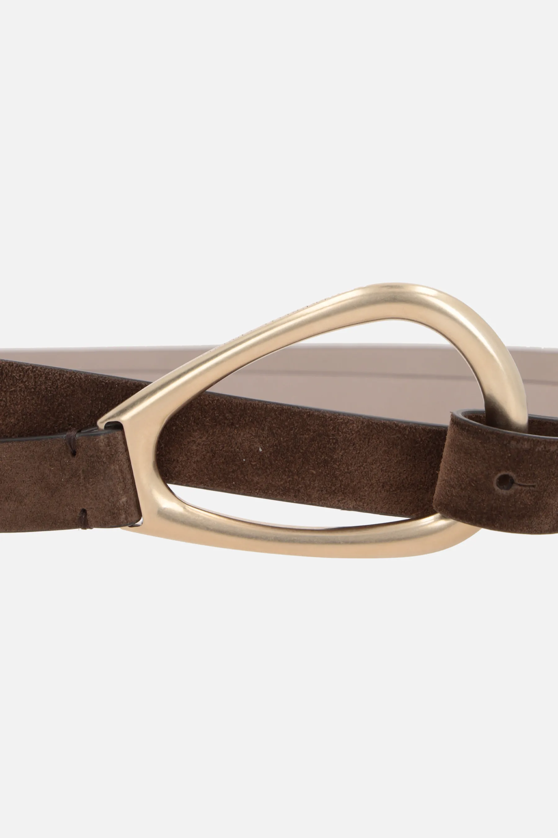 BRUNELLO CUCINELLI cintura a doppio giro in suede
