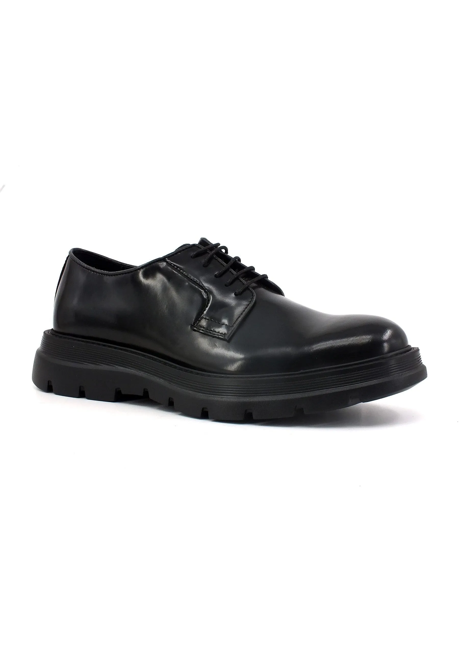 CAFENOIR Stringata Derby Uomo Nero RC1001