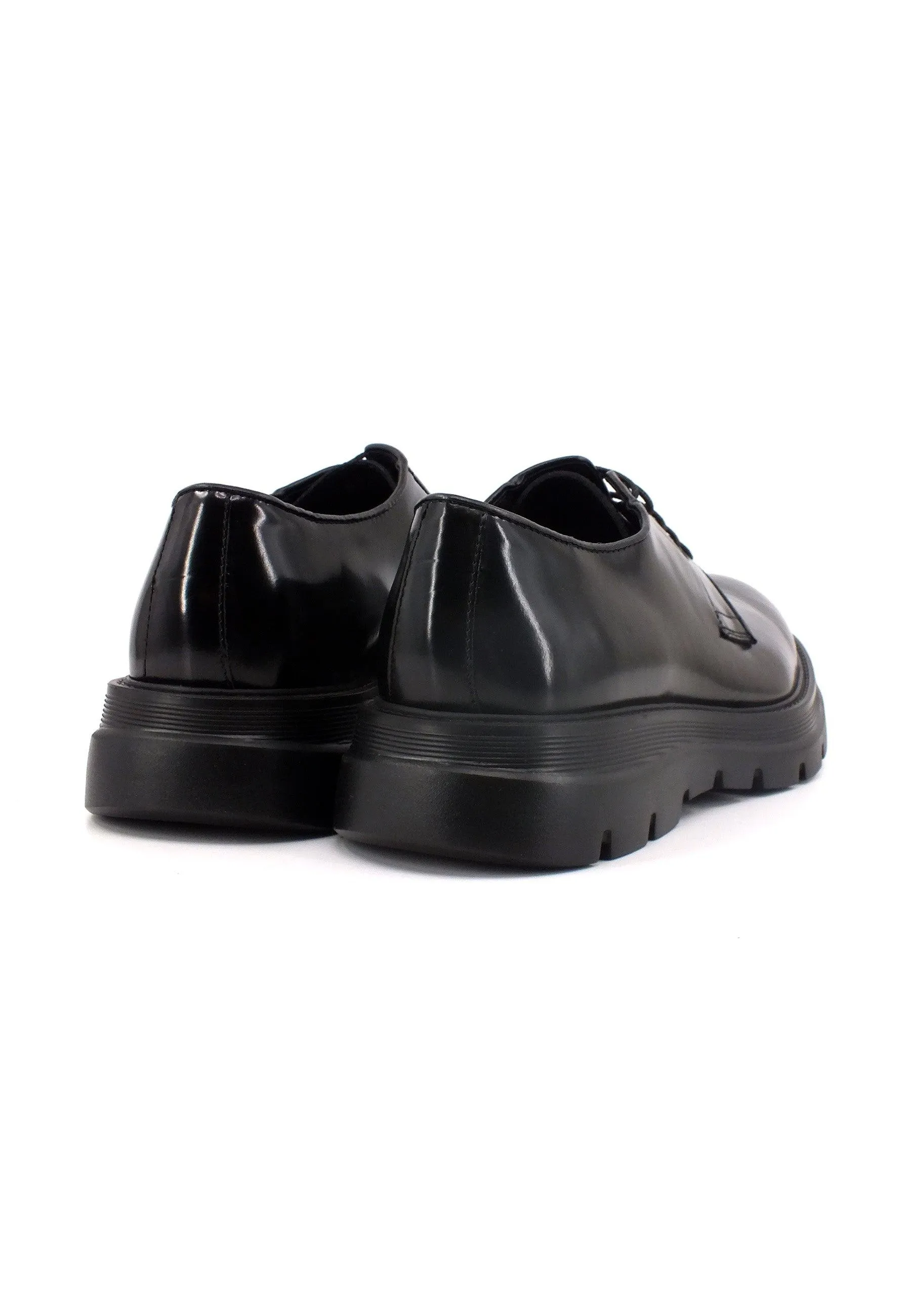 CAFENOIR Stringata Derby Uomo Nero RC1001
