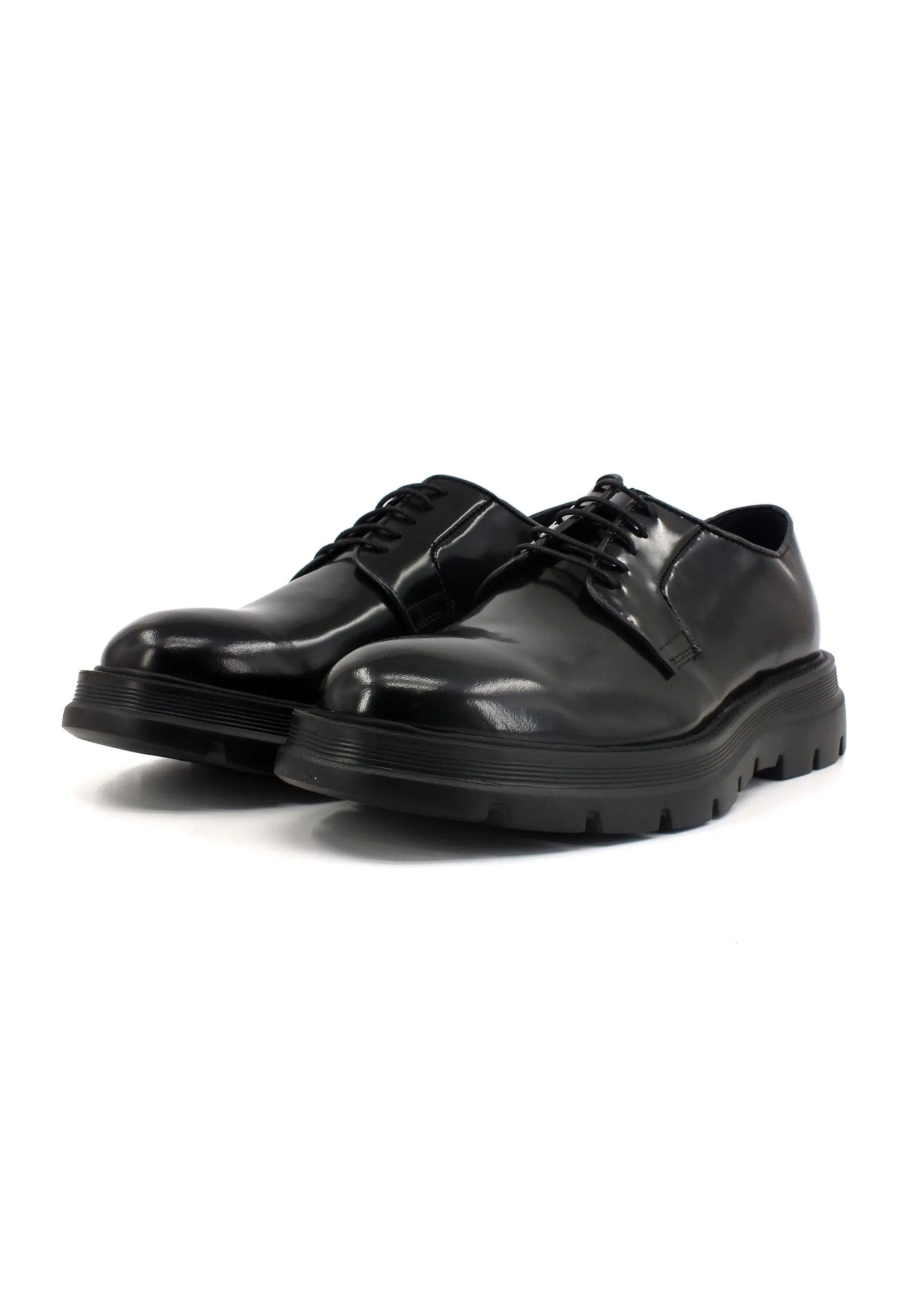 CAFENOIR Stringata Derby Uomo Nero RC1001