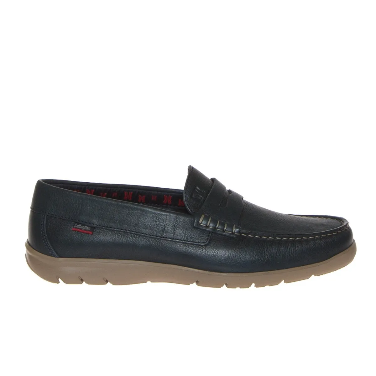 CALLAGHAN 18004 MOCASSINO PELLE BLU  