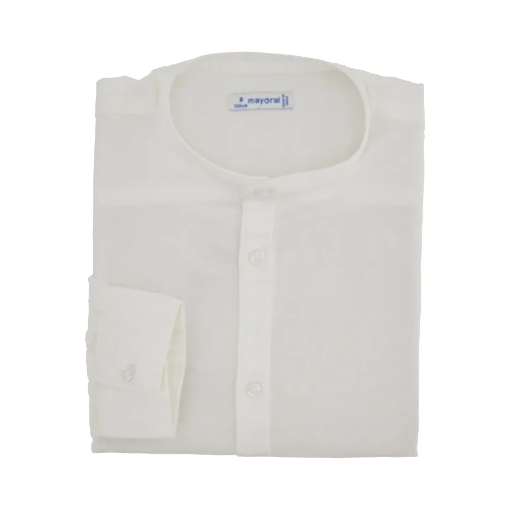 Camicia in misto lino
