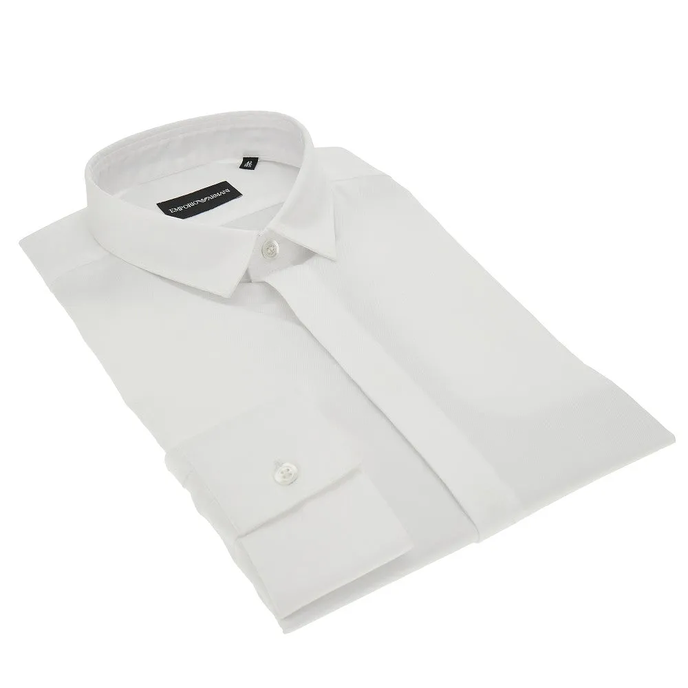 Camicia in twill stretch
