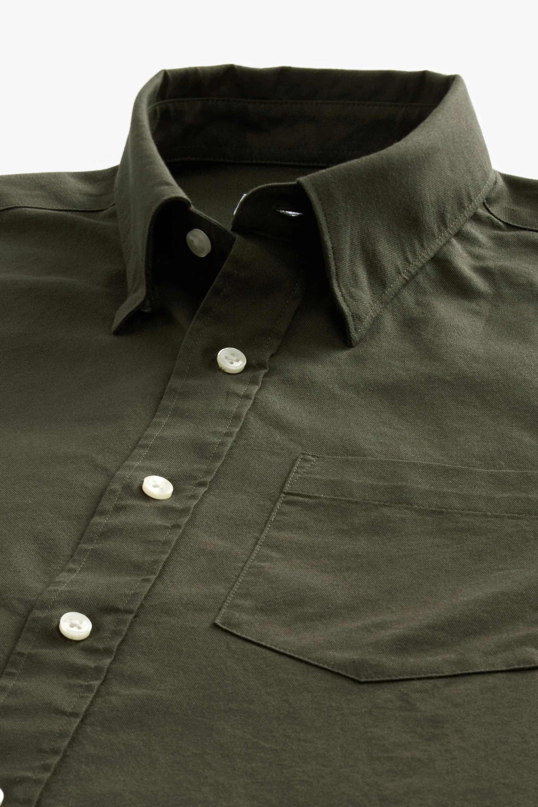 Camicia Manica lunga Oxford comoda