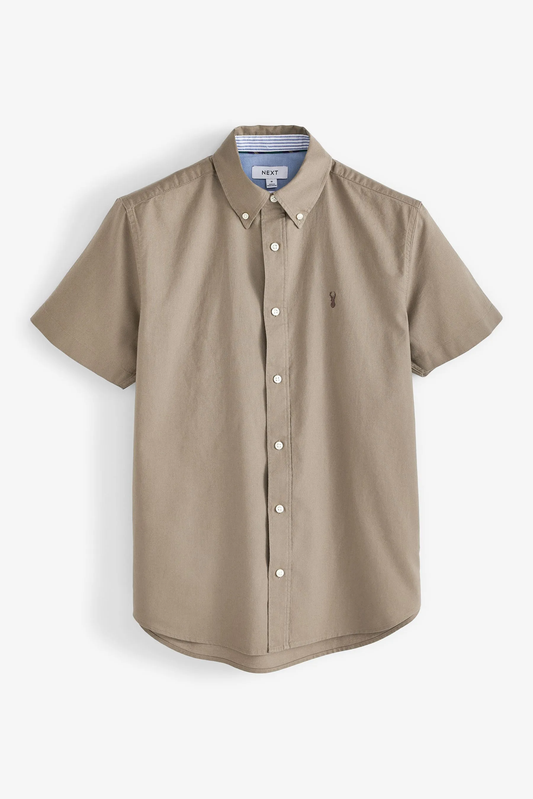Camicia Oxford a maniche corte