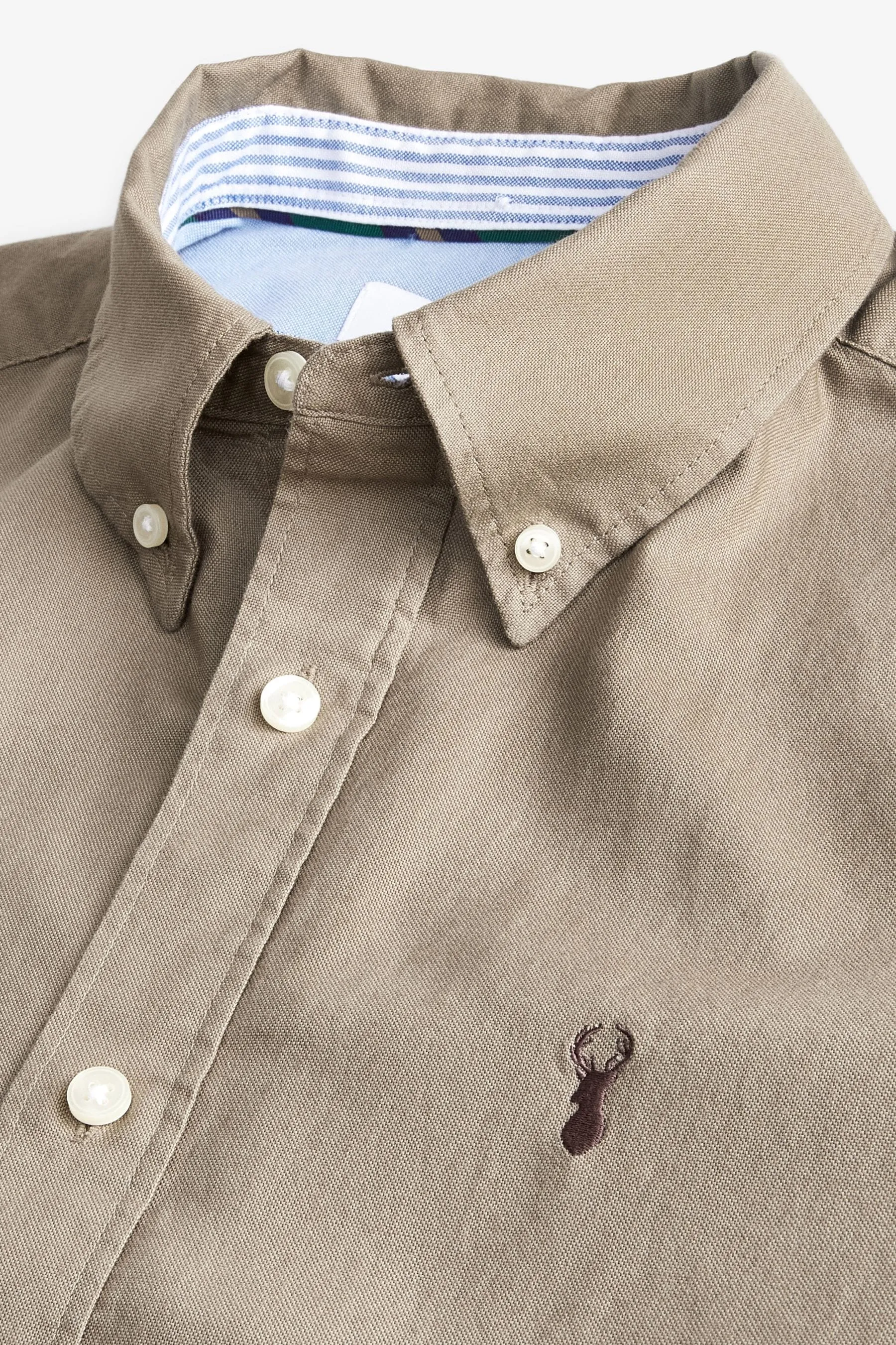 Camicia Oxford a maniche corte