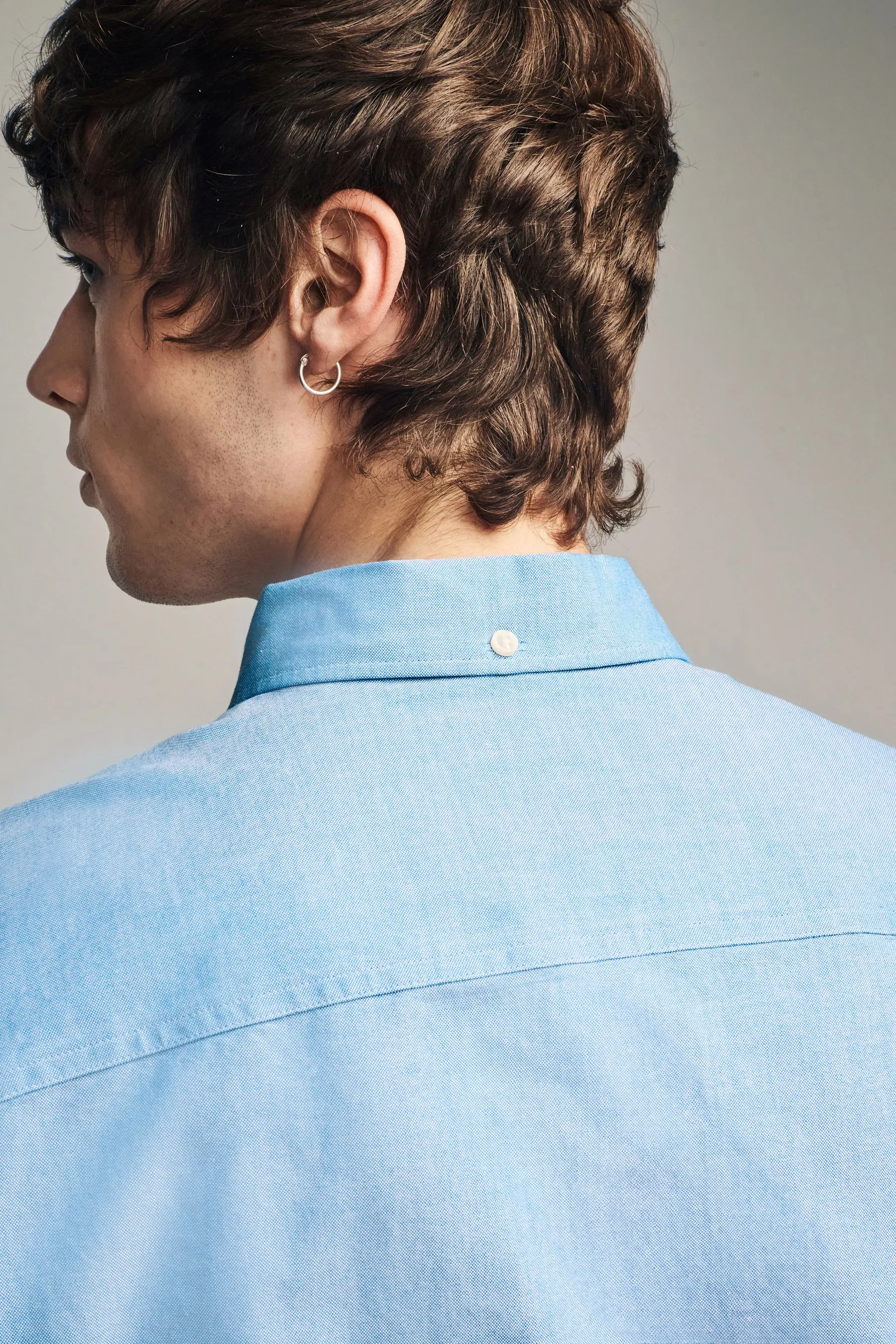 Camicia Oxford a maniche lunghe