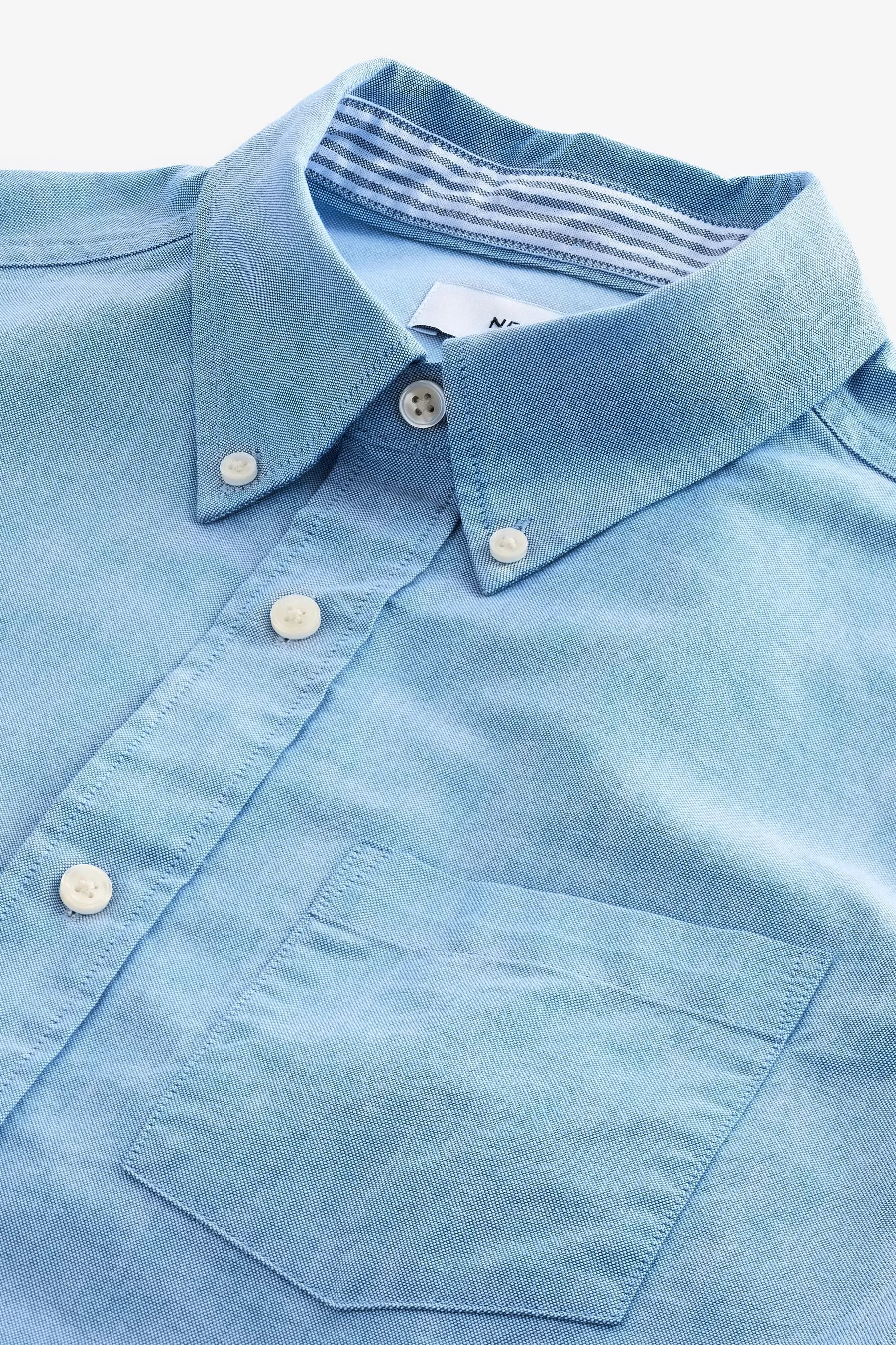 Camicia Oxford a maniche lunghe