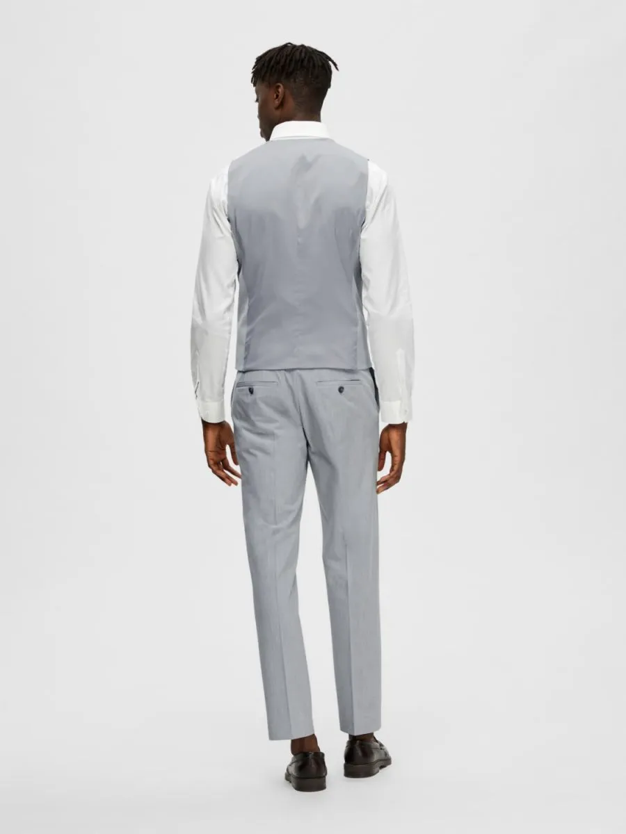 CAPISPALLA E GIACCHE Uomo SELECTED 16089406 LIAM WCT FLAX LIGHT GREY MELANGE