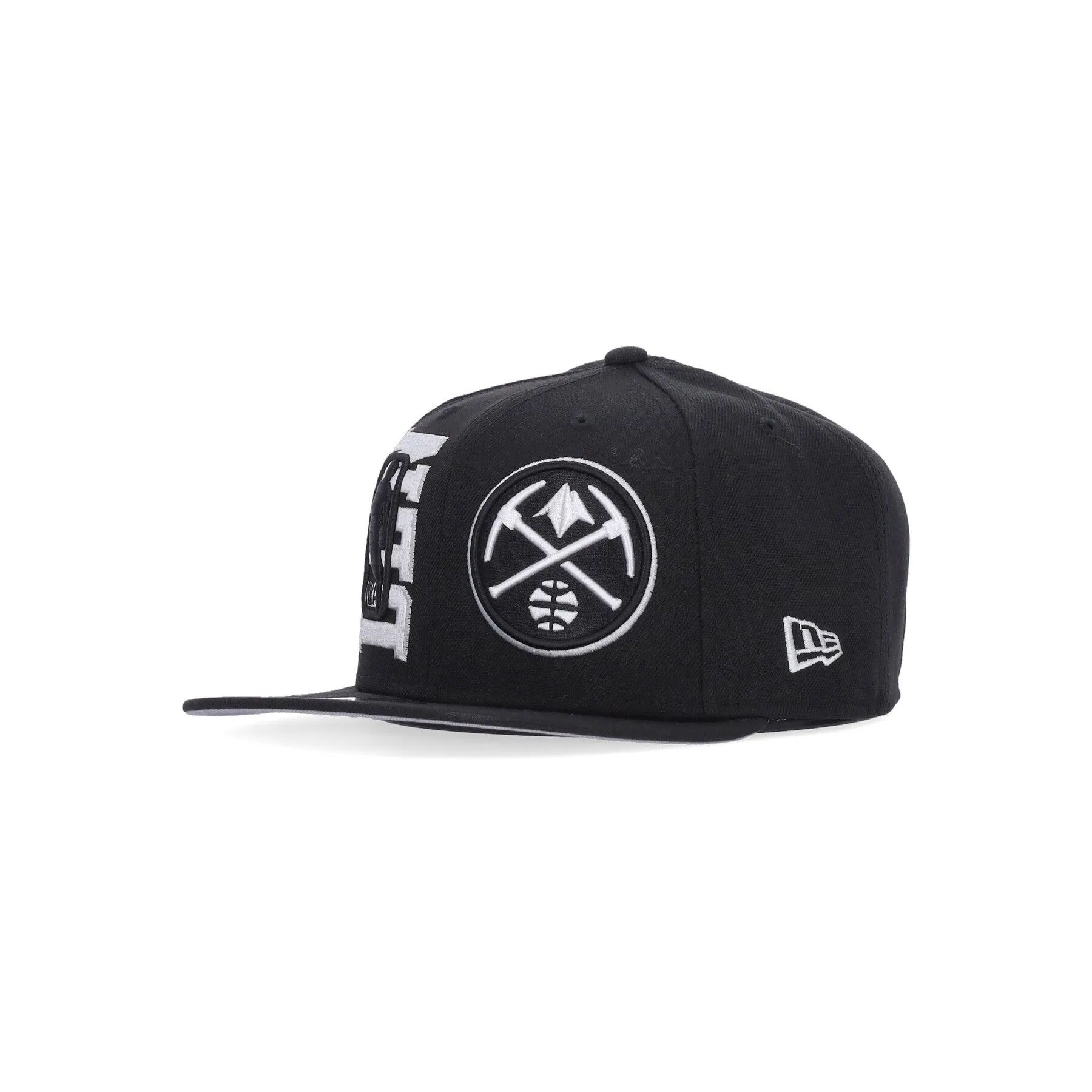 Cappellino Visiera Piatta Uomo Nba Draft 950 Cw Dennug Black/black/white
