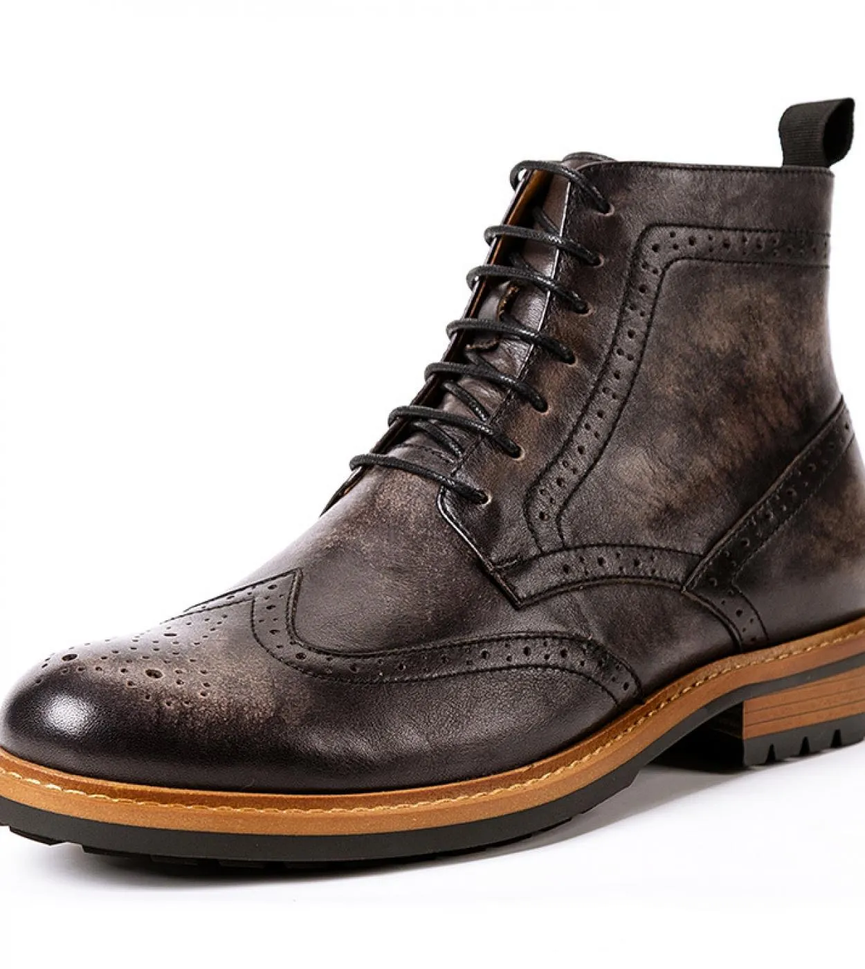 Chelsea Boots Uomo Vera Pelle British Style 2023 Vintage Uomo Chelsea Boots