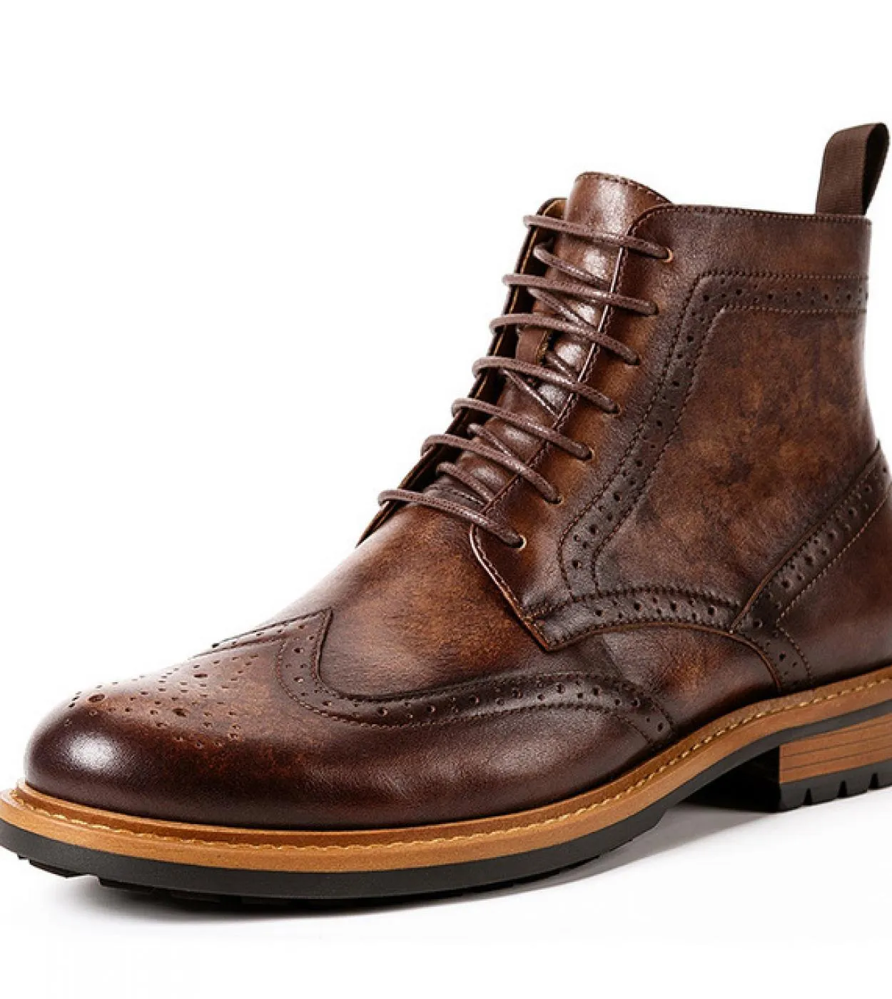 Chelsea Boots Uomo Vera Pelle British Style 2023 Vintage Uomo Chelsea Boots