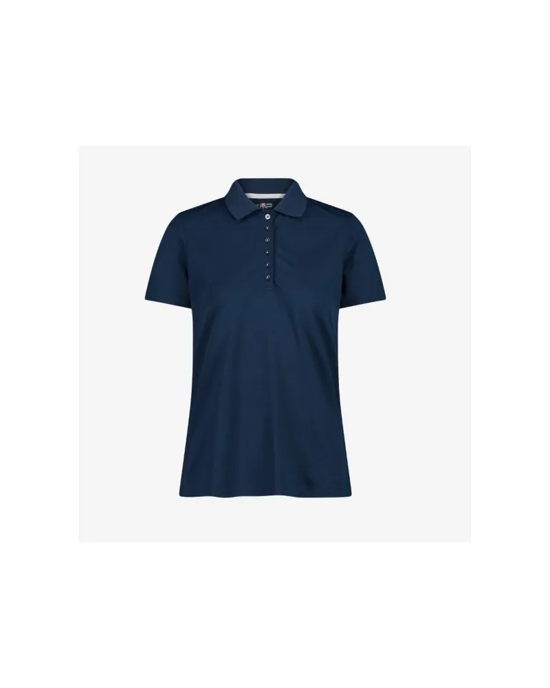 Cmp Polo Piquet tinta unita da donna
