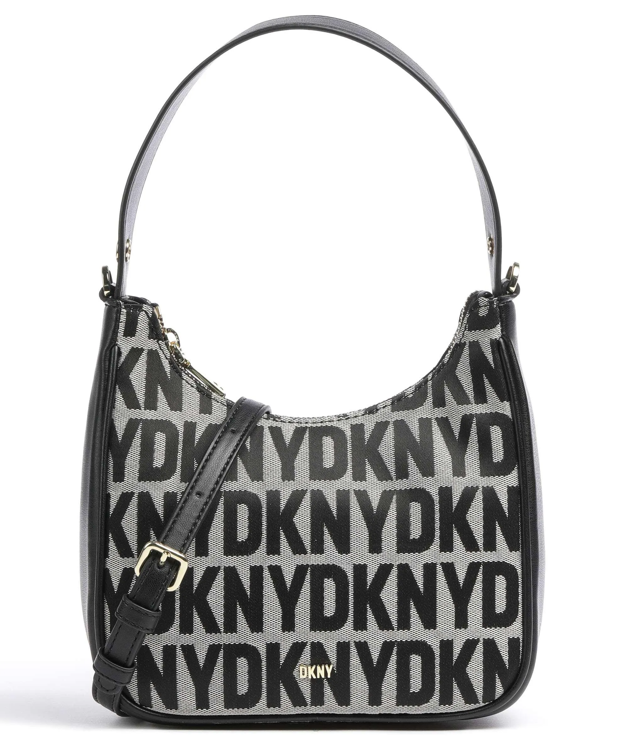  DKNY Alexa Borsa a spalla poliestere nero  