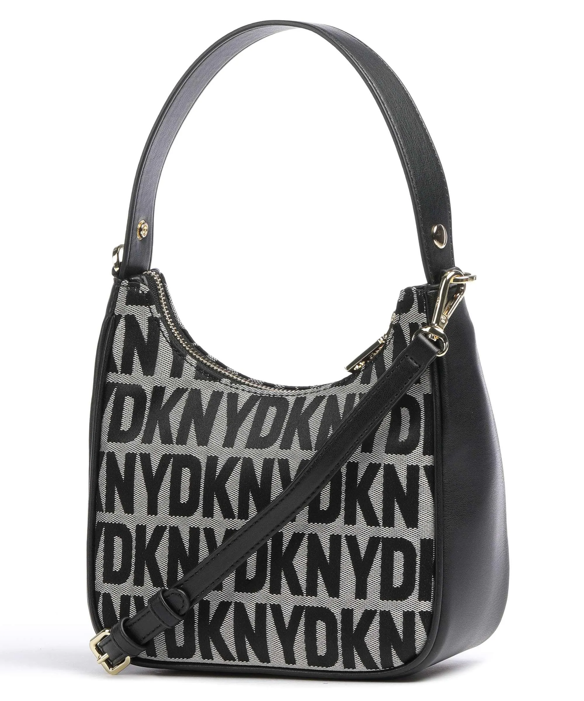  DKNY Alexa Borsa a spalla poliestere nero  