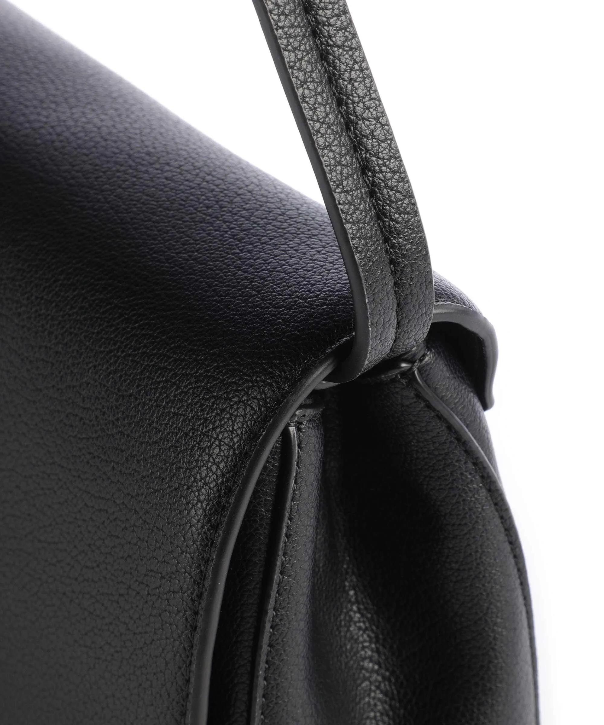  DKNY Milano Seventh Avenue Borsa a tracolla pelle di vacchetta grana nero  