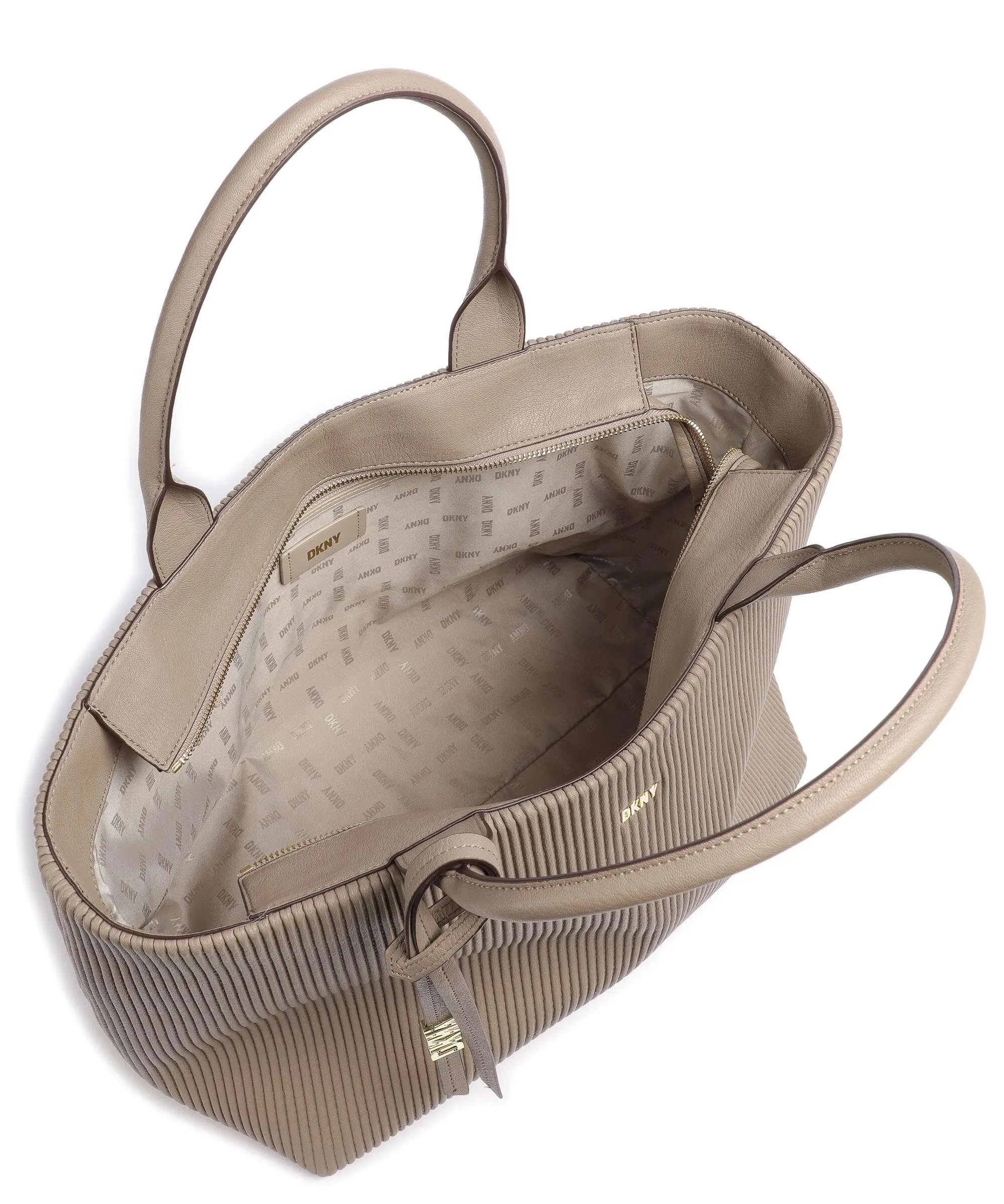  DKNY Shane Borsa shopper pelle sintetica taupe  