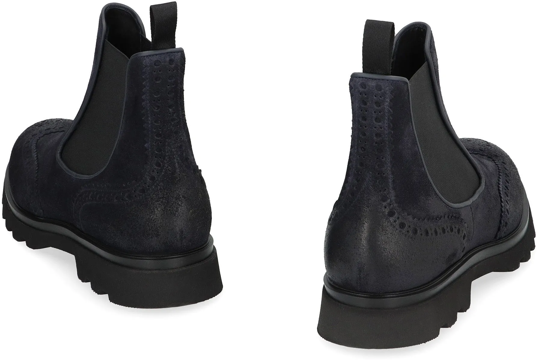 Doucal's Chelsea boots in suede