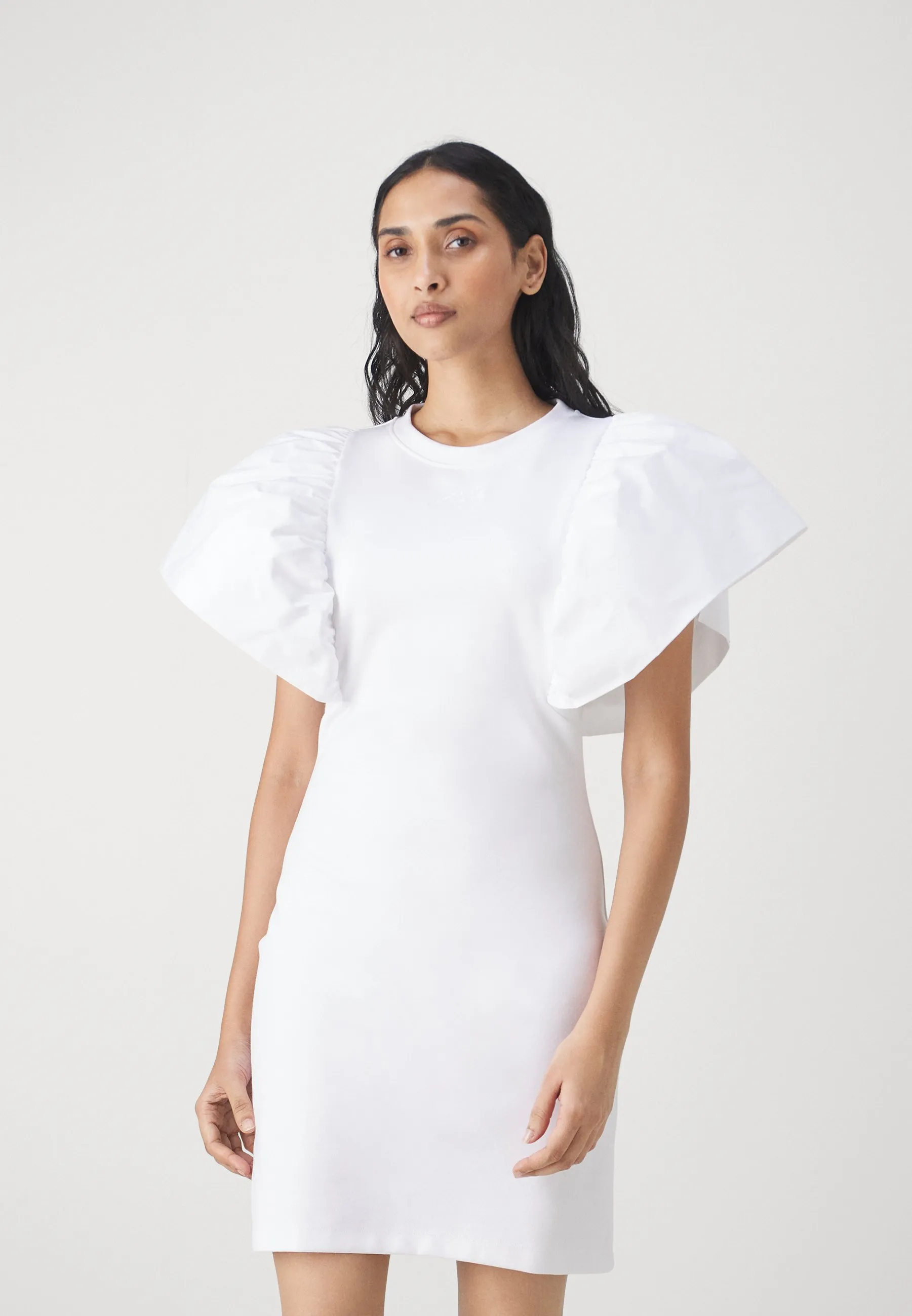 FABRIC MIX DRESS - Vestito elegante